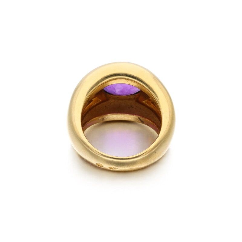 Amethyst and Mother of Pearl Ring by Mauboussin Paris - Wildsmith Jewellery