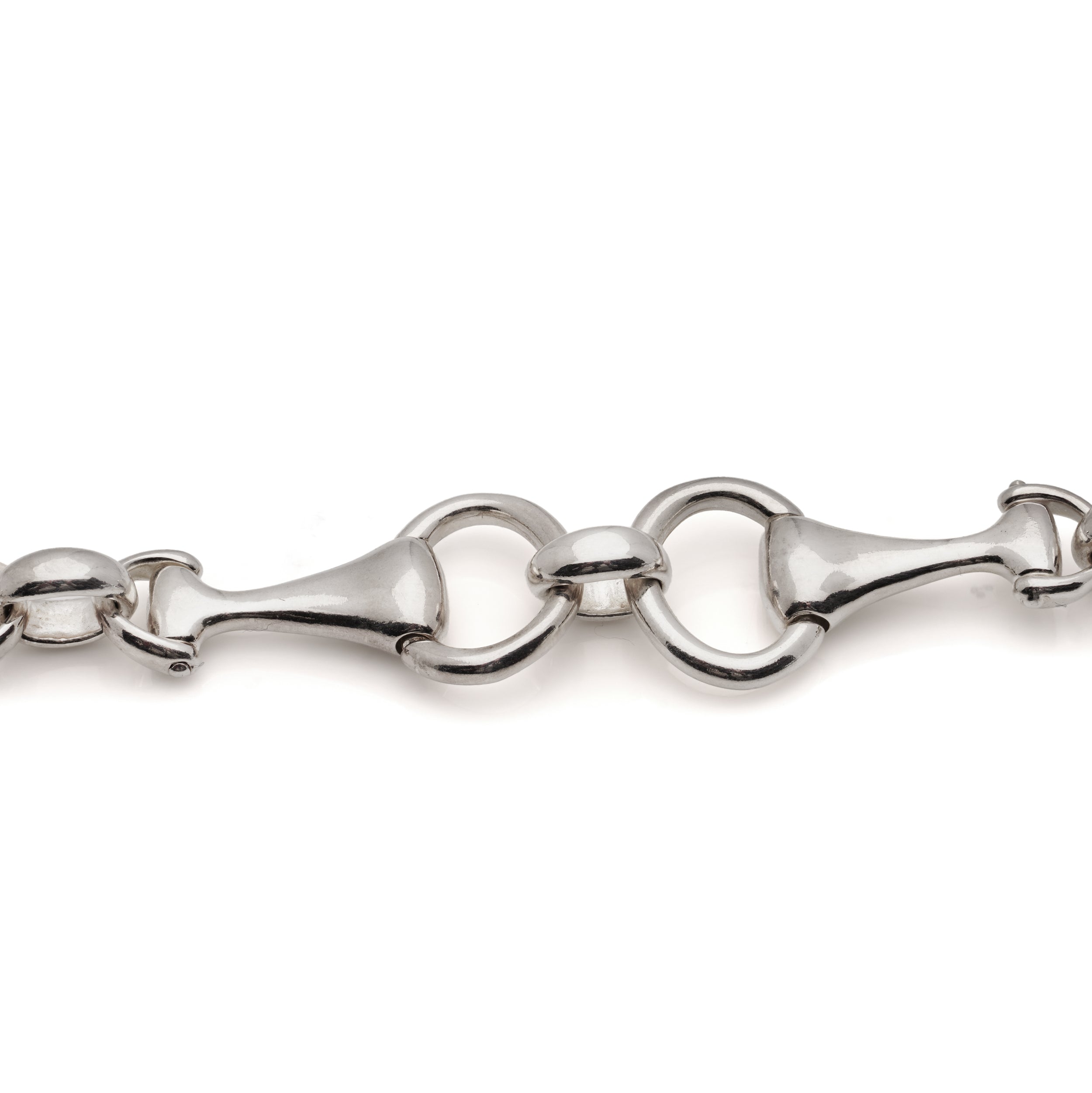 Silver Stirrup Bracelet - Wildsmith Jewellery