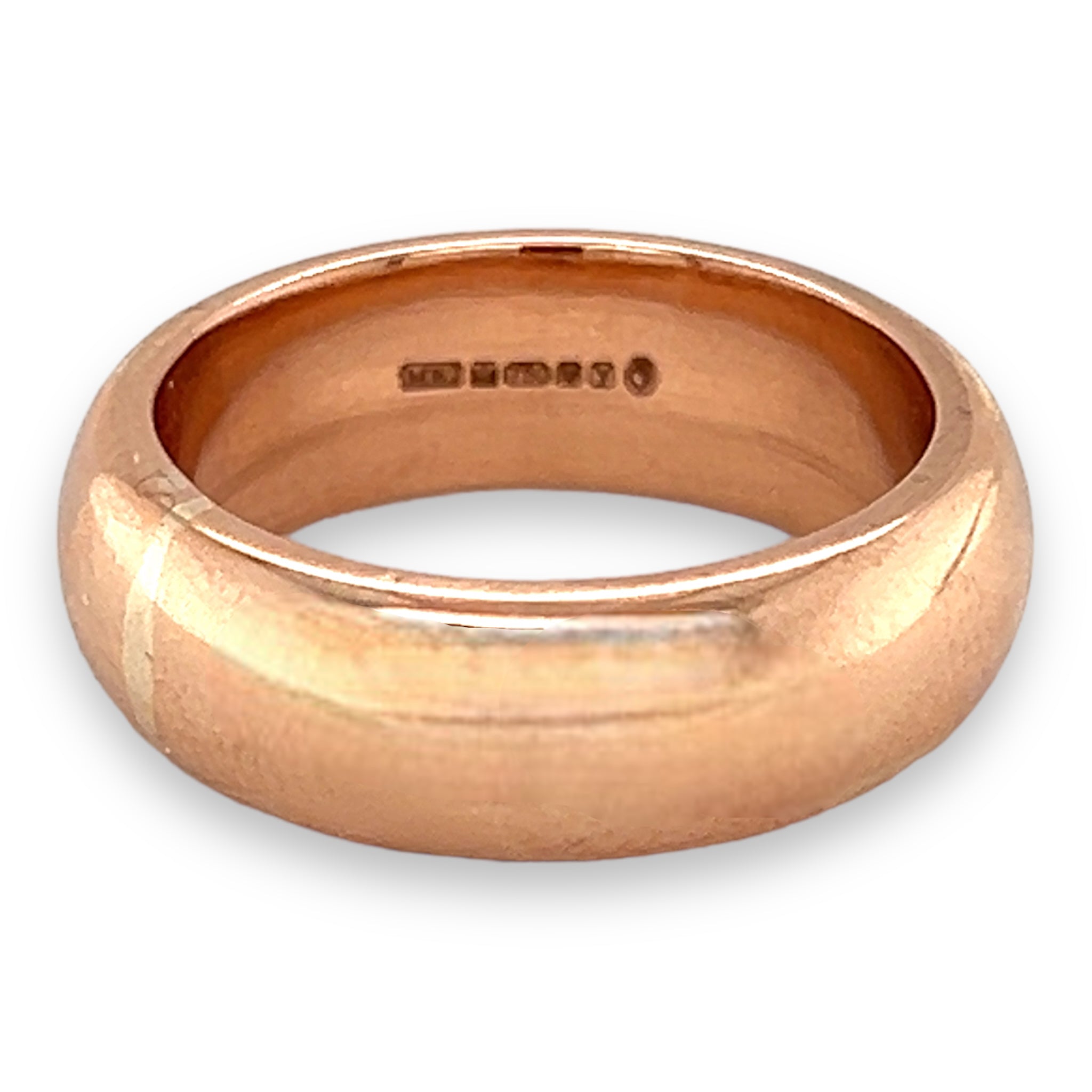 18ct Rose Gold Wedding Ring - Wildsmith Jewellery