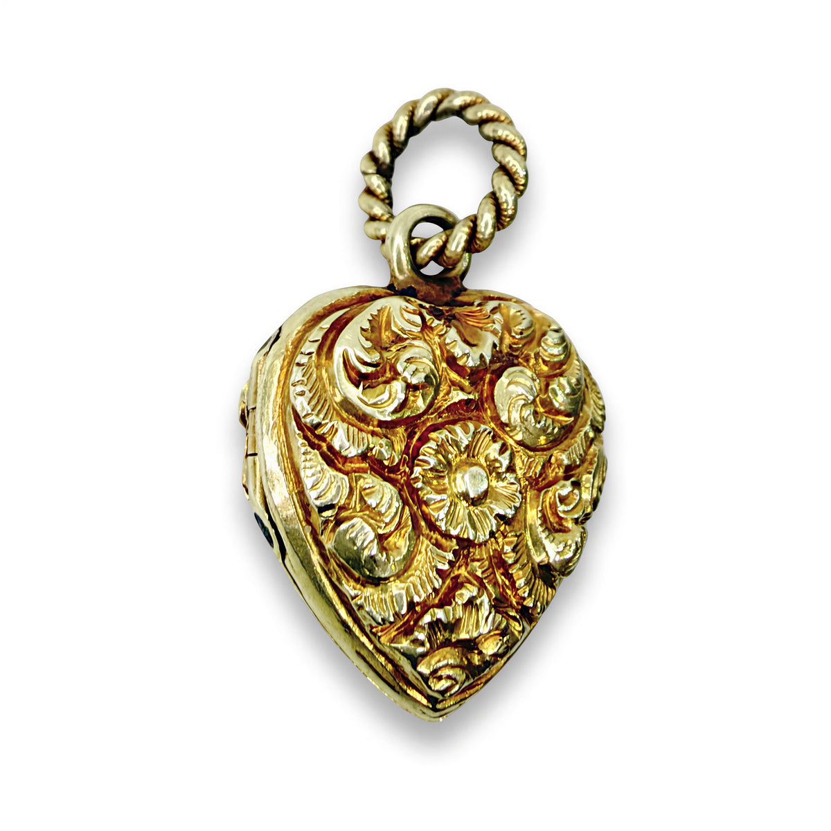 Victorian 15ct Gold Heart Locket