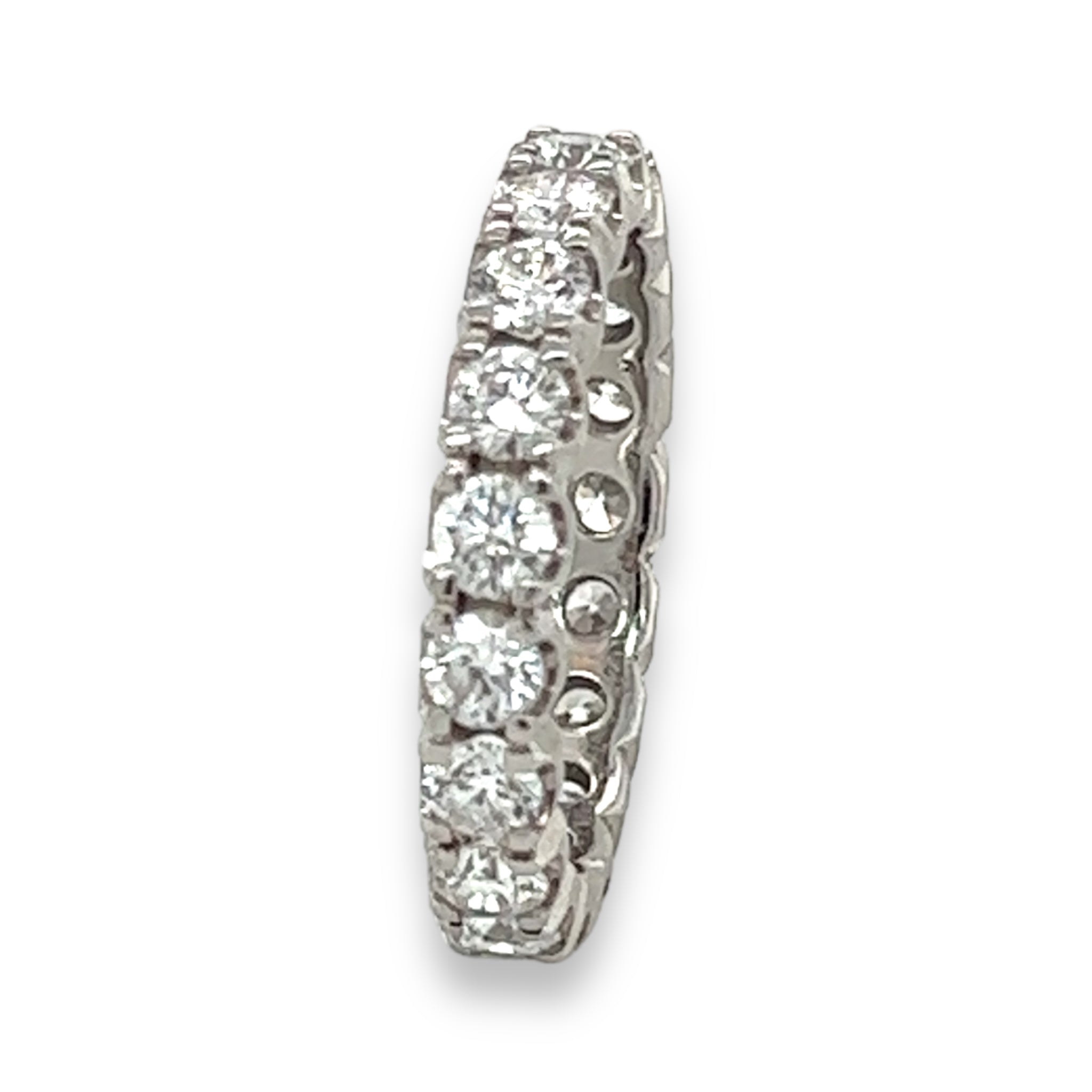 2ct Diamond Eternity Ring in Platinum - Wildsmith Jewellery
