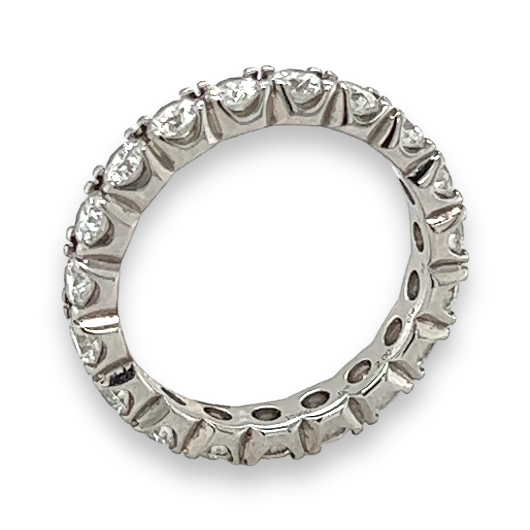 2ct Diamond Eternity Ring in Platinum - Wildsmith Jewellery