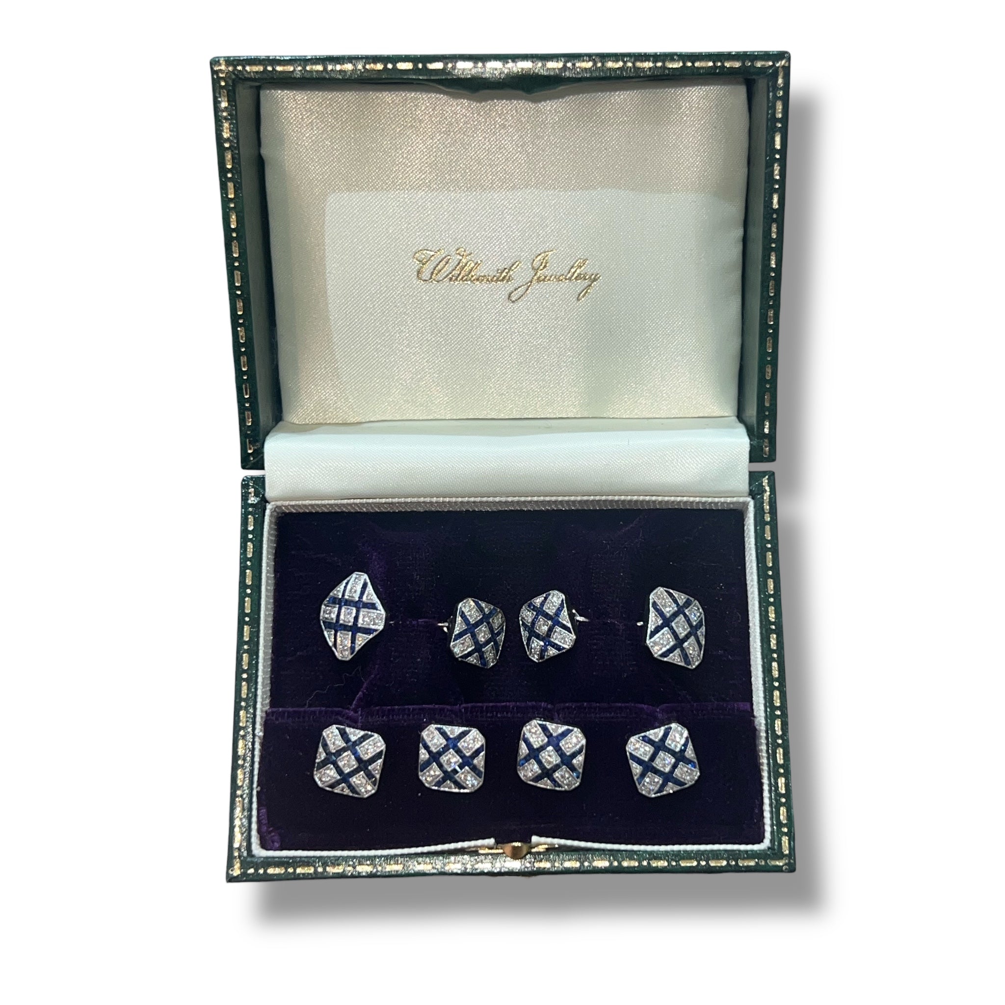 Sapphire & Diamond Dress Set - Wildsmith Jewellery