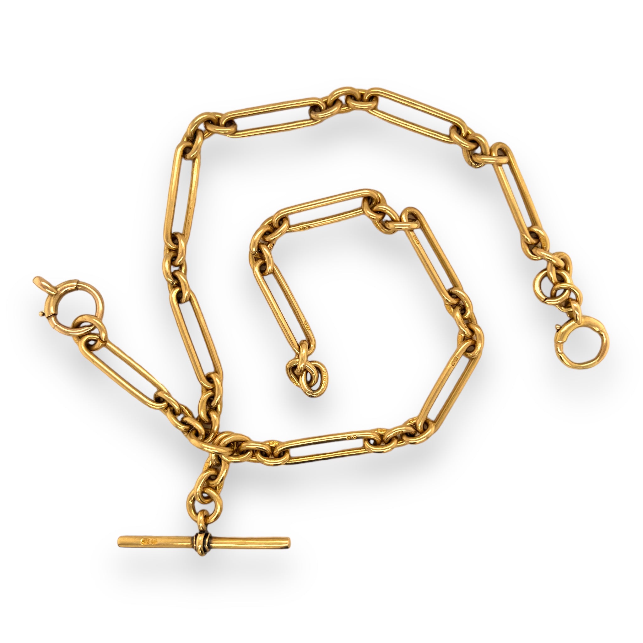 Victorian 18ct Gold Albert Chain - Wildsmith Jewellery