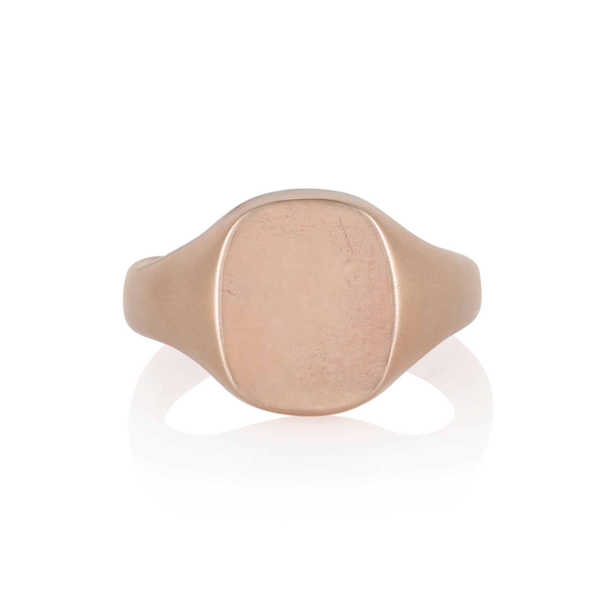 11 x 9mm Cushion Shaped Signet Ring