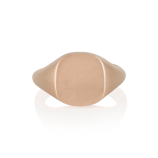 12 x 10mm Cushion Shaped Signet Ring