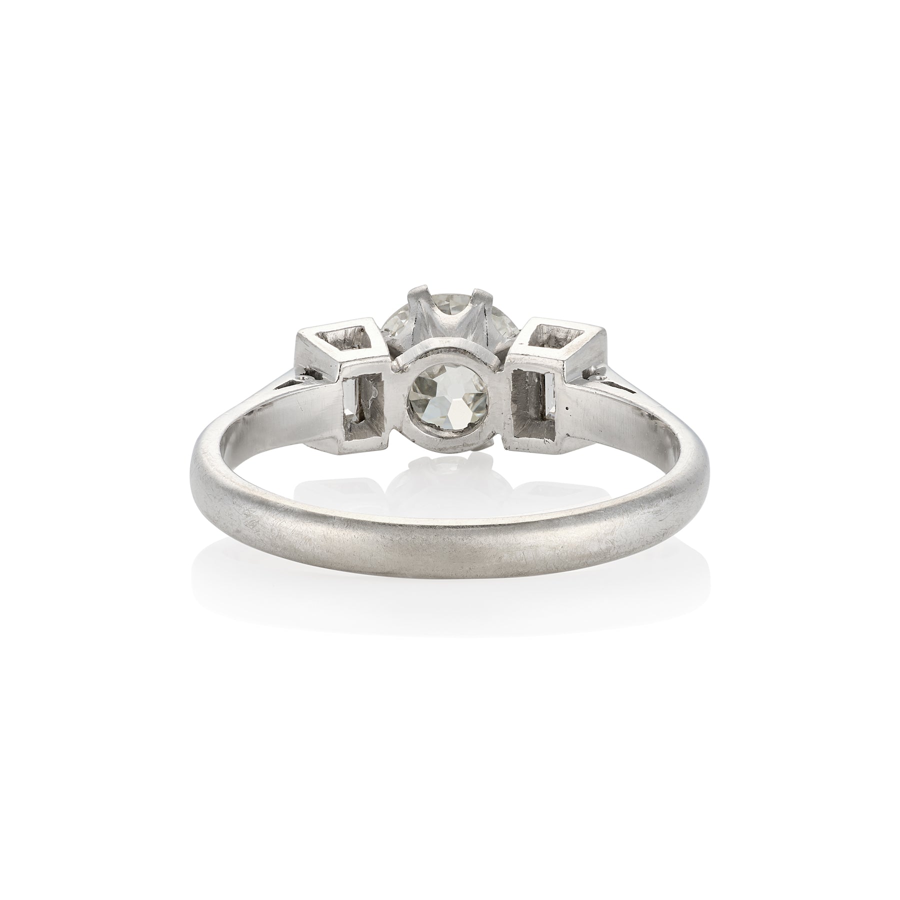 1930's Diamond Three Stone Ring - Wildsmith Jewellery