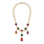 Vintage Tourmaline & Diamond Demi-Parure