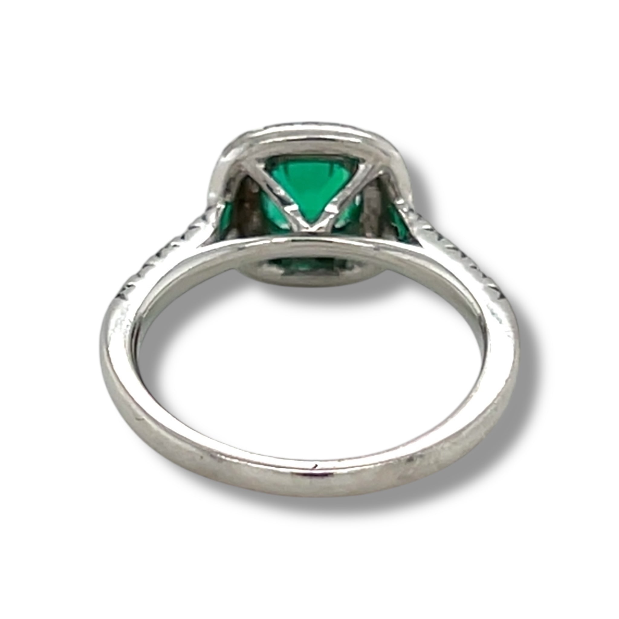 Colombian Emerald & Diamond Ring