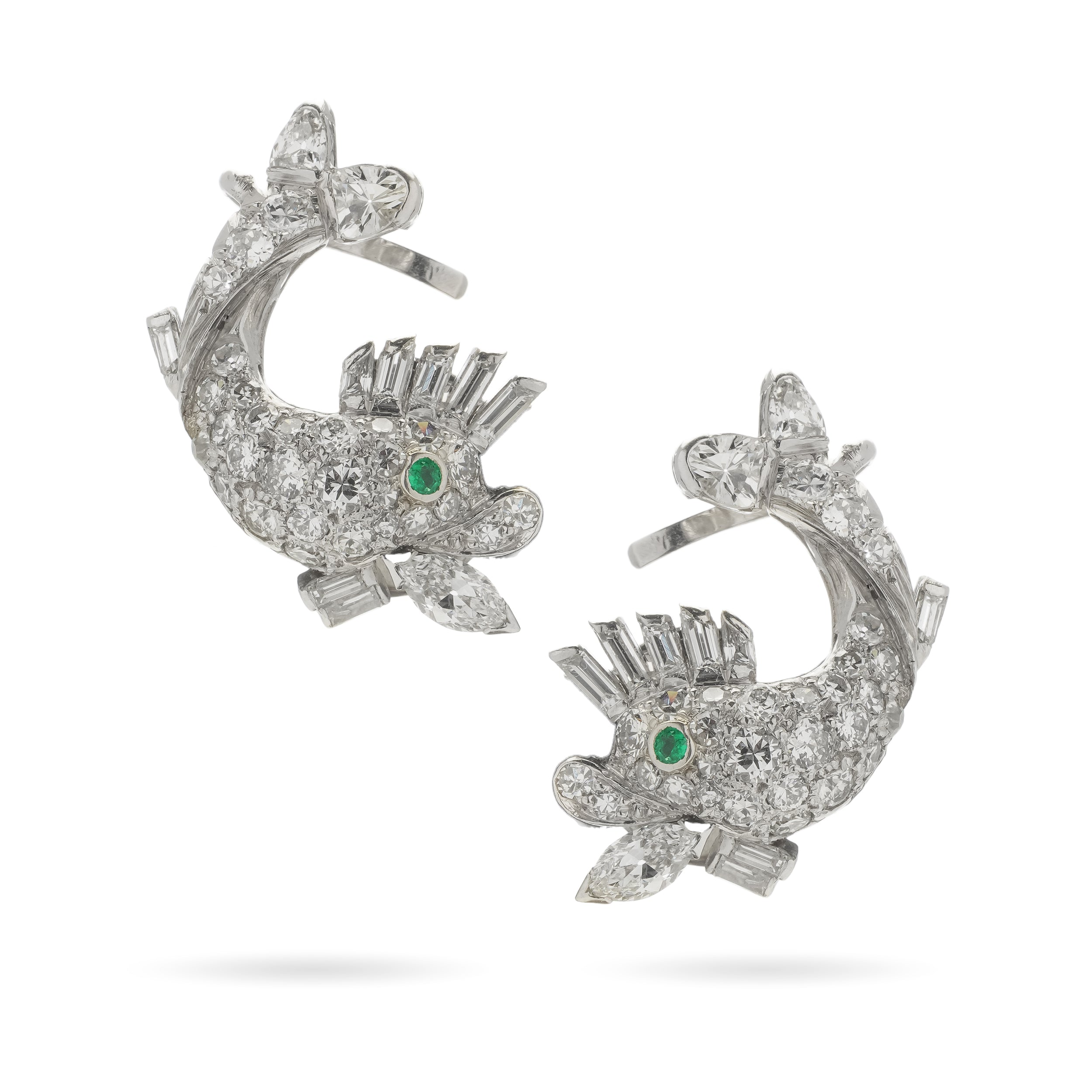 Dolphin sale diamond earrings