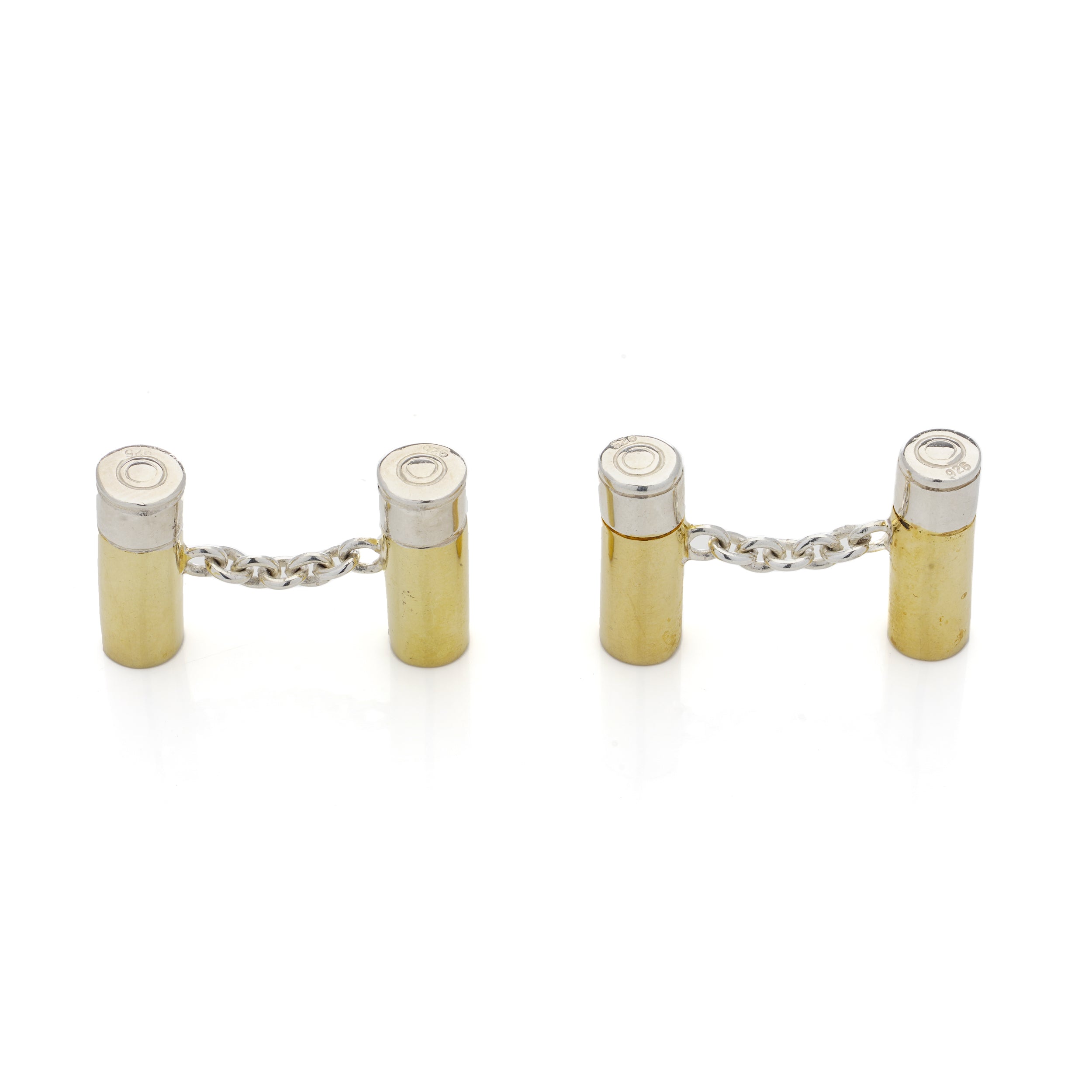 Double Cartridge Cufflinks - Wildsmith Jewellery