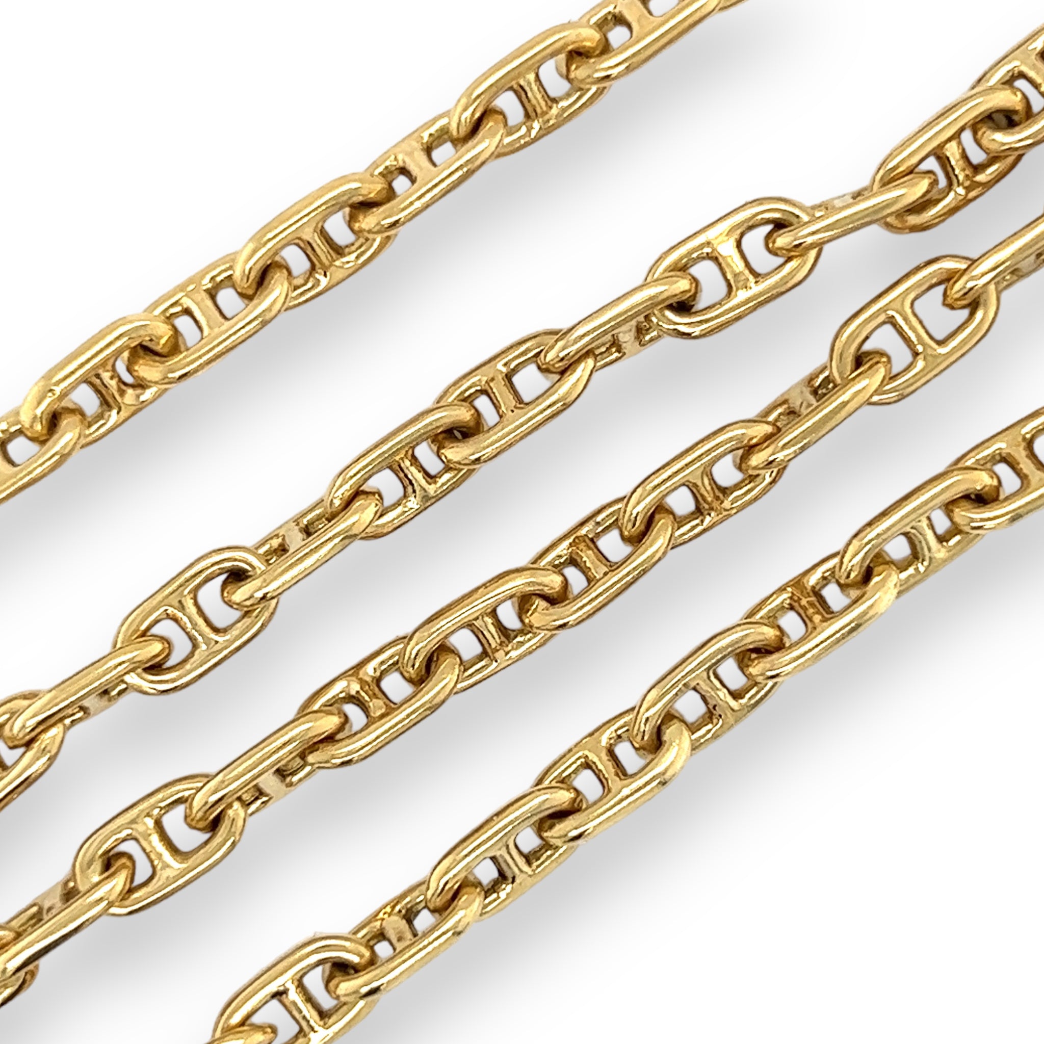 Hermes gold 2024 chain necklace