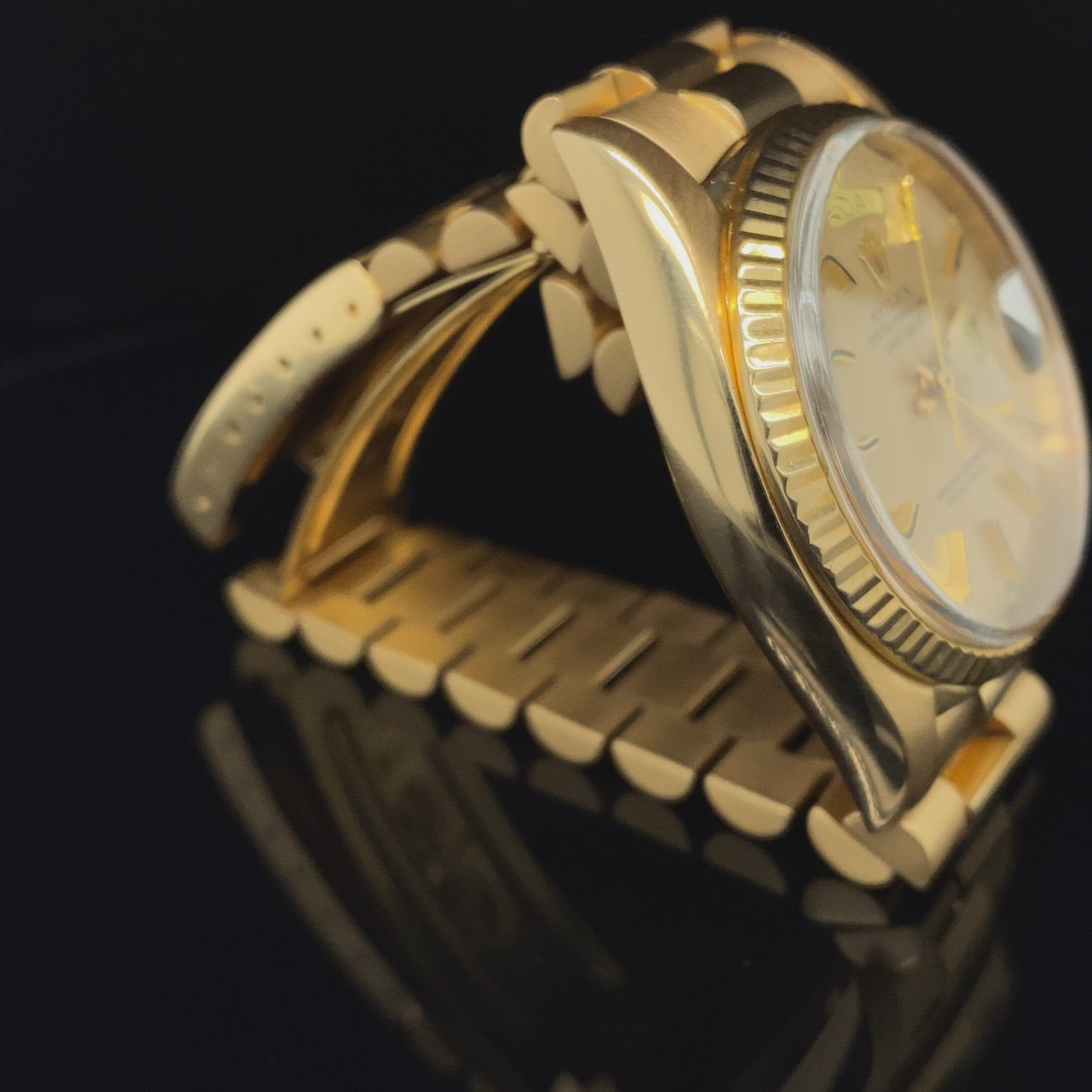 Rolex day date online vintage gold