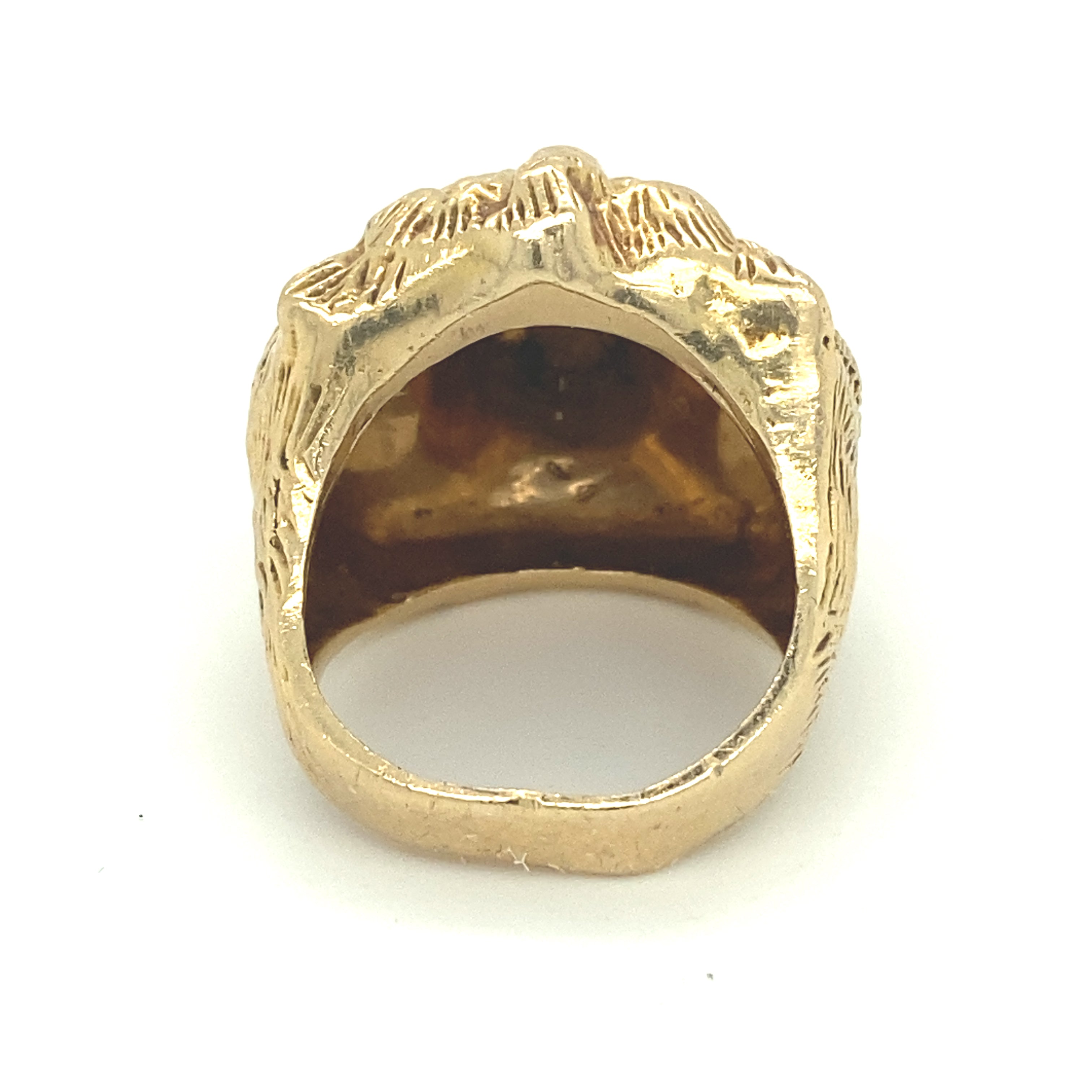 Gold & Diamond Lion Ring - Wildsmith Jewellery Rings