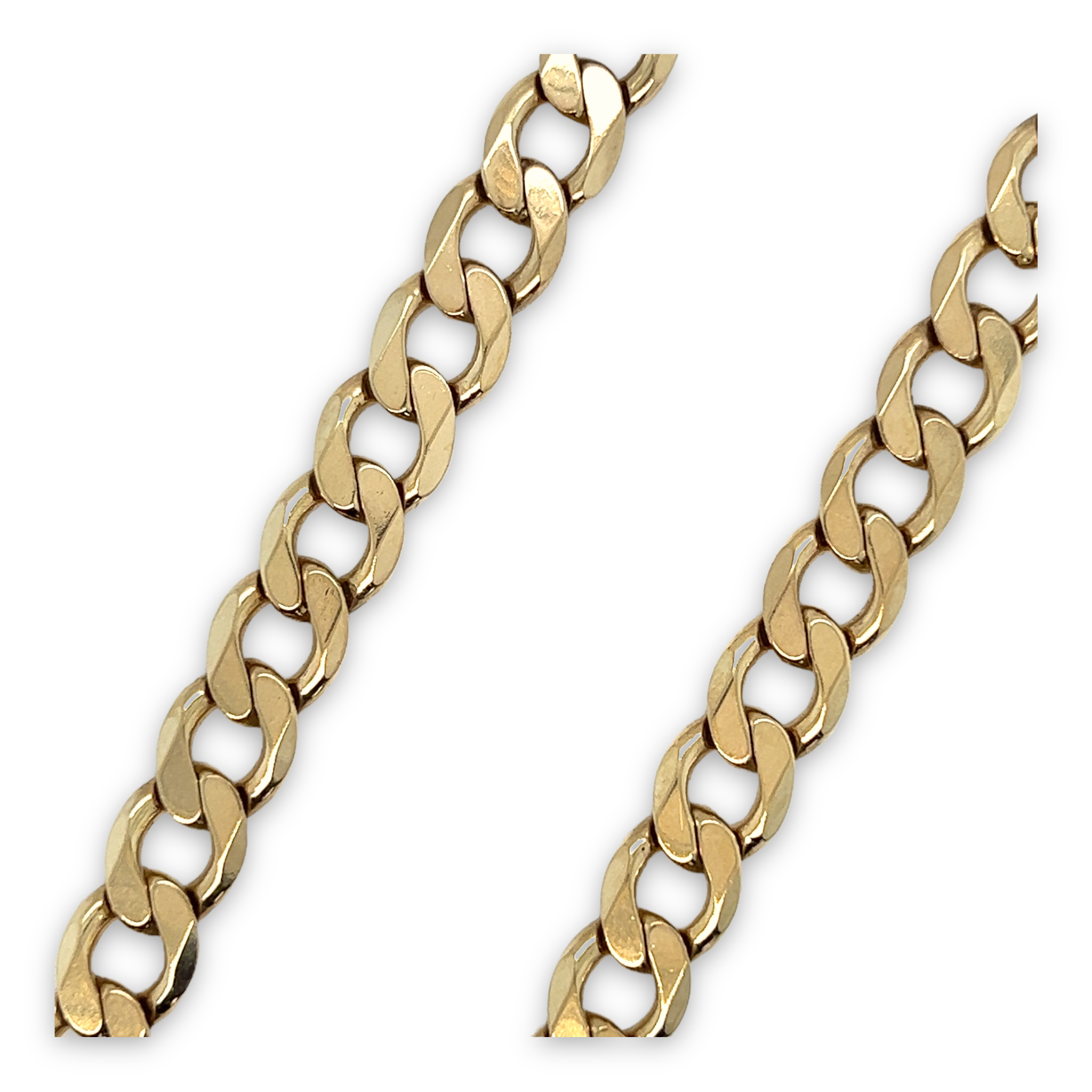 Gold Curb-Link Chain - Wildsmith Jewellery