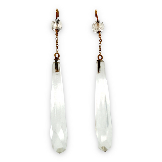 Antique Rock Crystal Earrings - Wildsmith Jewellery Earrings