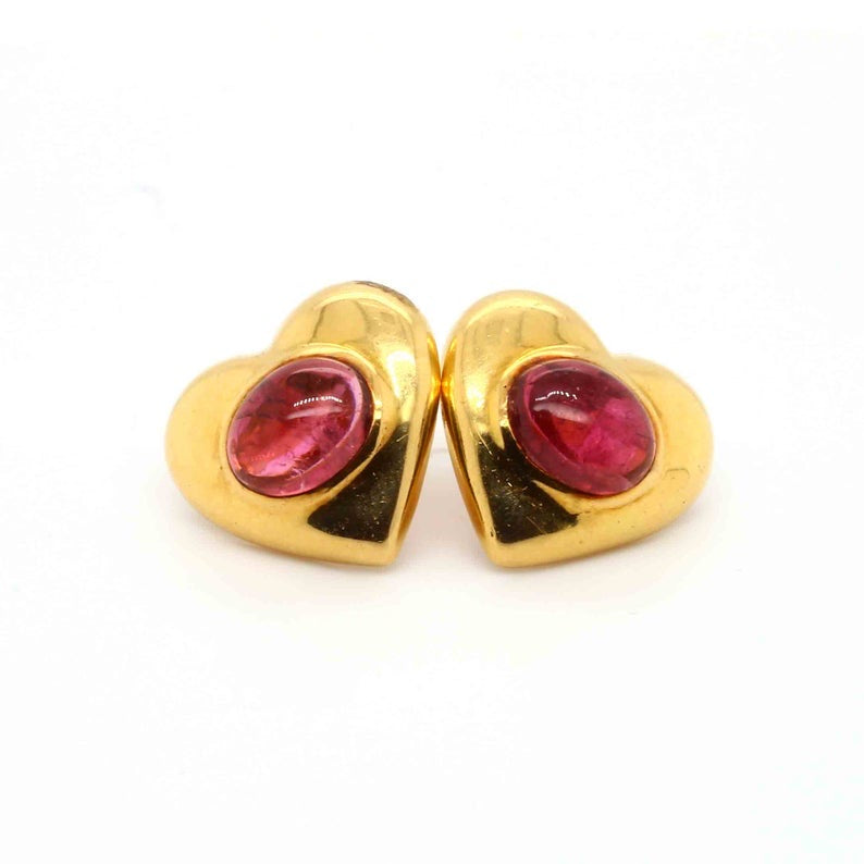 Greek Tourmaline and Gold Earrings - Wildsmith Jewellery Earrings