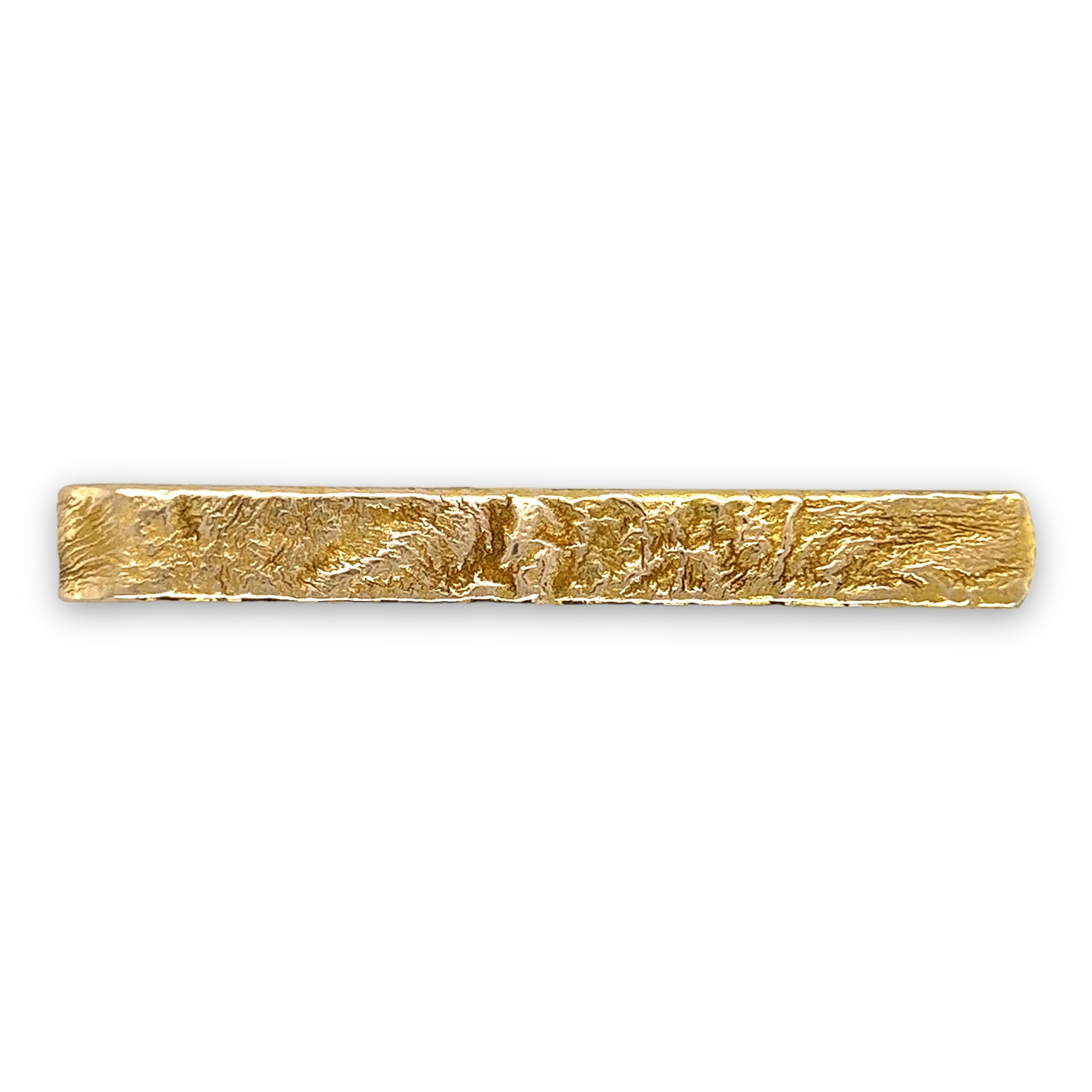 Vintage 9ct Gold Tie Slide - Wildsmith Jewellery Tie Clips