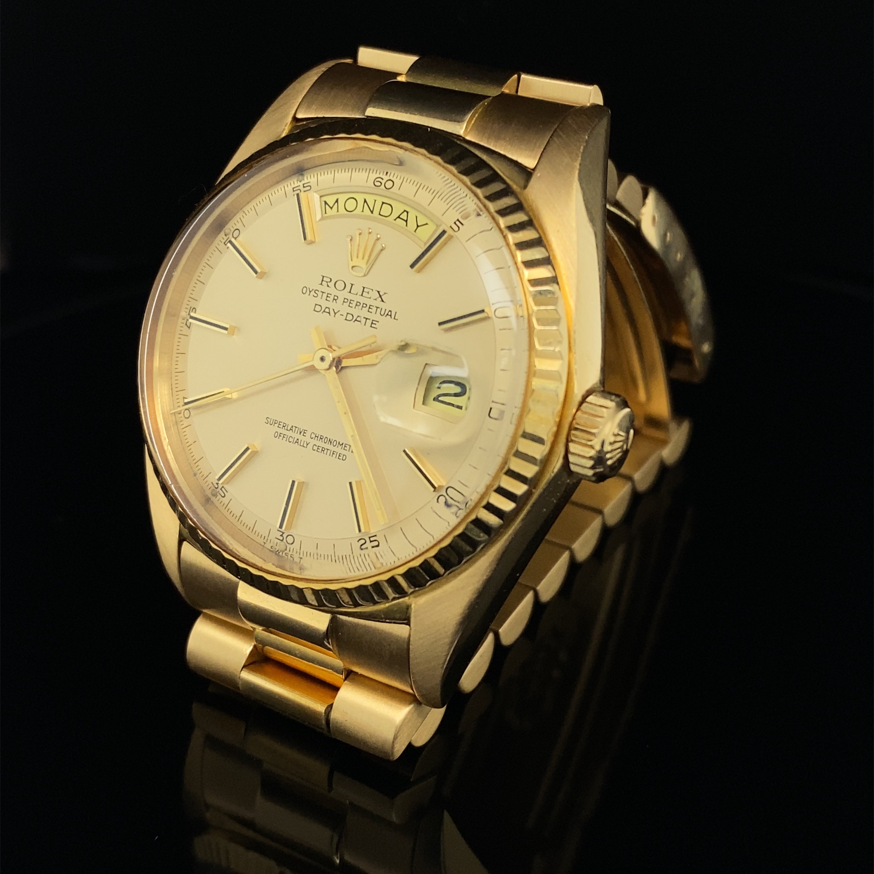 Gold day date online 36mm