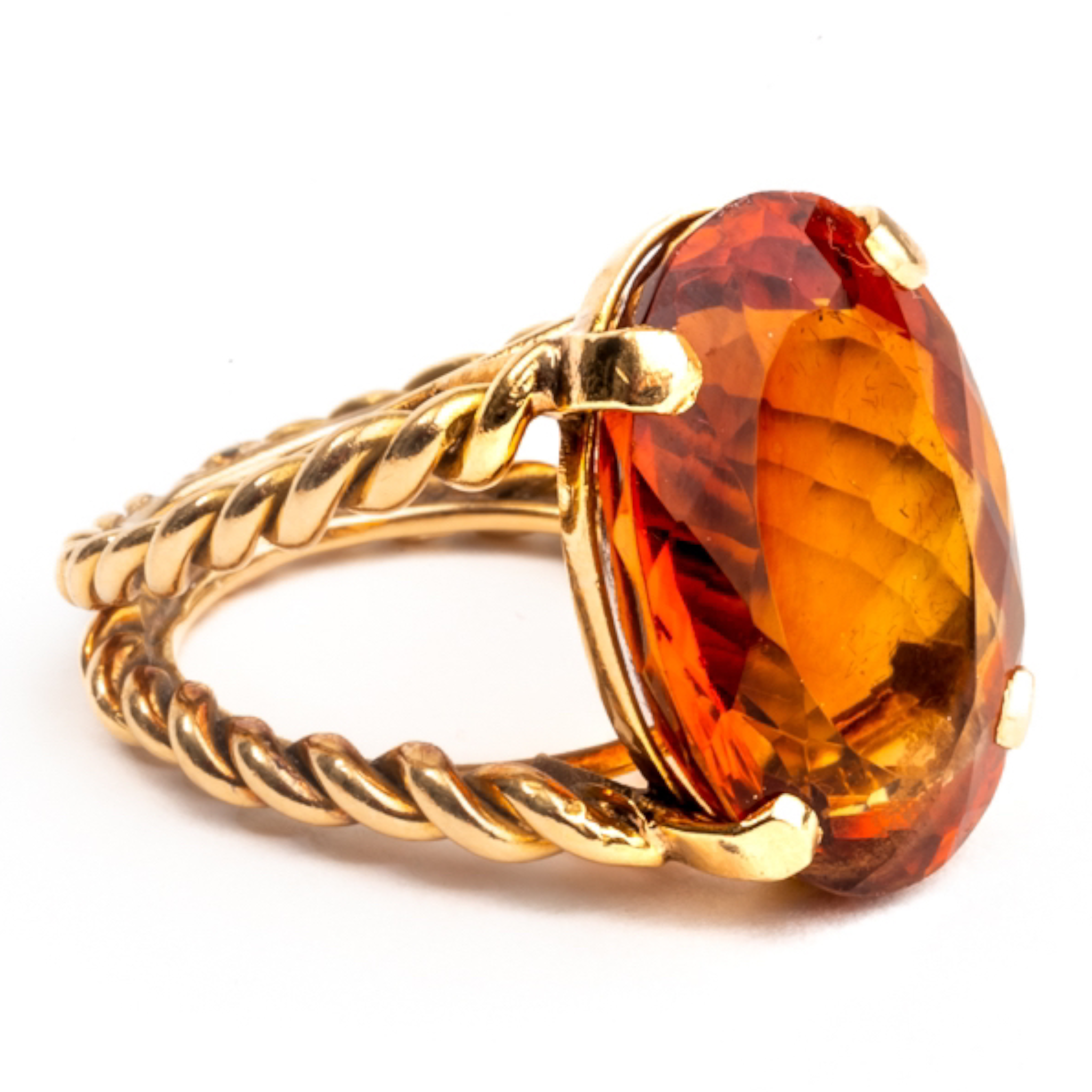 Citrine & Gold Ring - Wildsmith Jewellery Rings