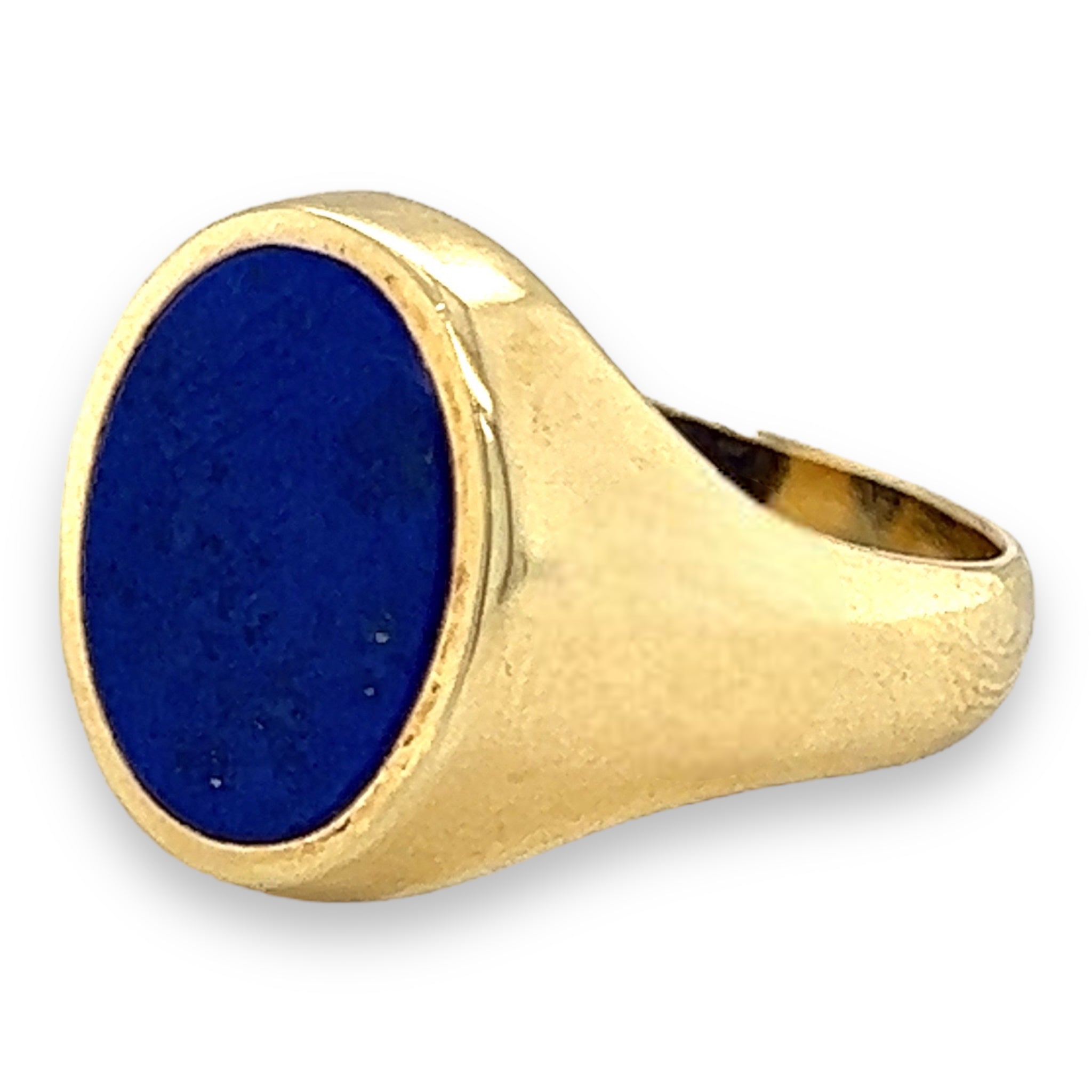 Lapis Lazuli Signet Ring, 14ct - Wildsmith Jewellery Rings