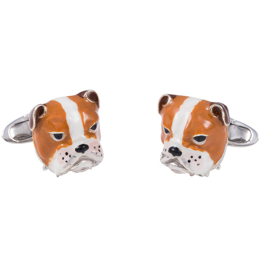 Bull Dog Cufflinks - Wildsmith Jewellery Cufflinks