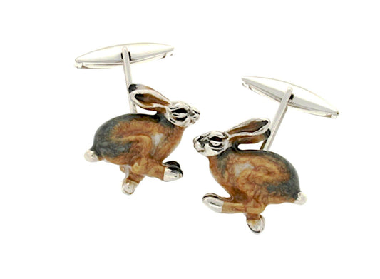 Hare / Rabbit Cufflinks - Wildsmith Jewellery Cufflinks
