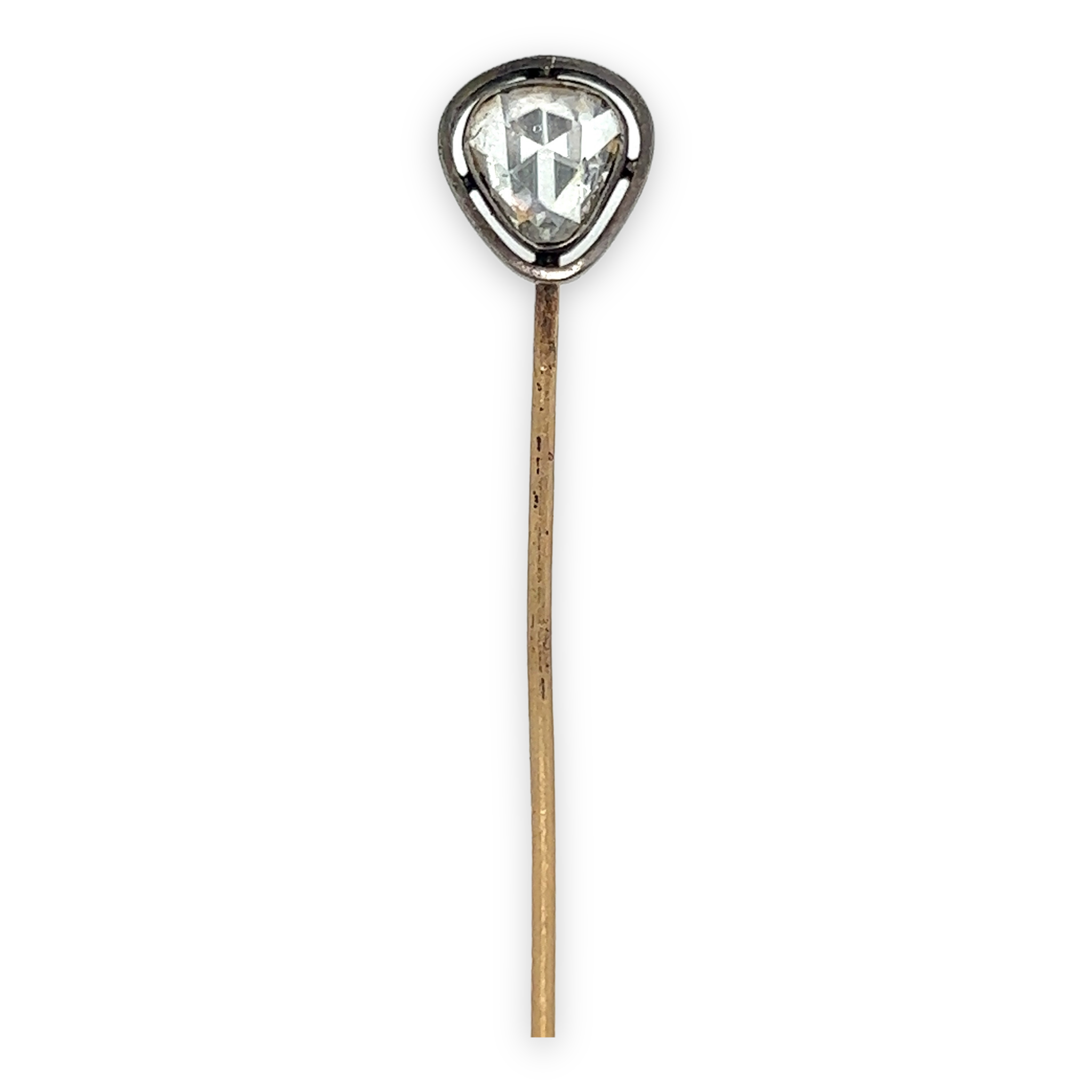 Rose Cut Diamond Stickpin - Wildsmith Jewellery Stickpins