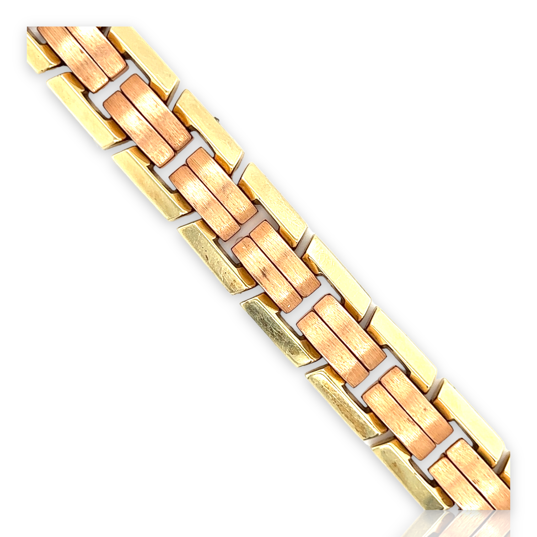 Yellow & Rose Gold Bracelet, 14ct - Wildsmith Jewellery Bracelets & Bangles