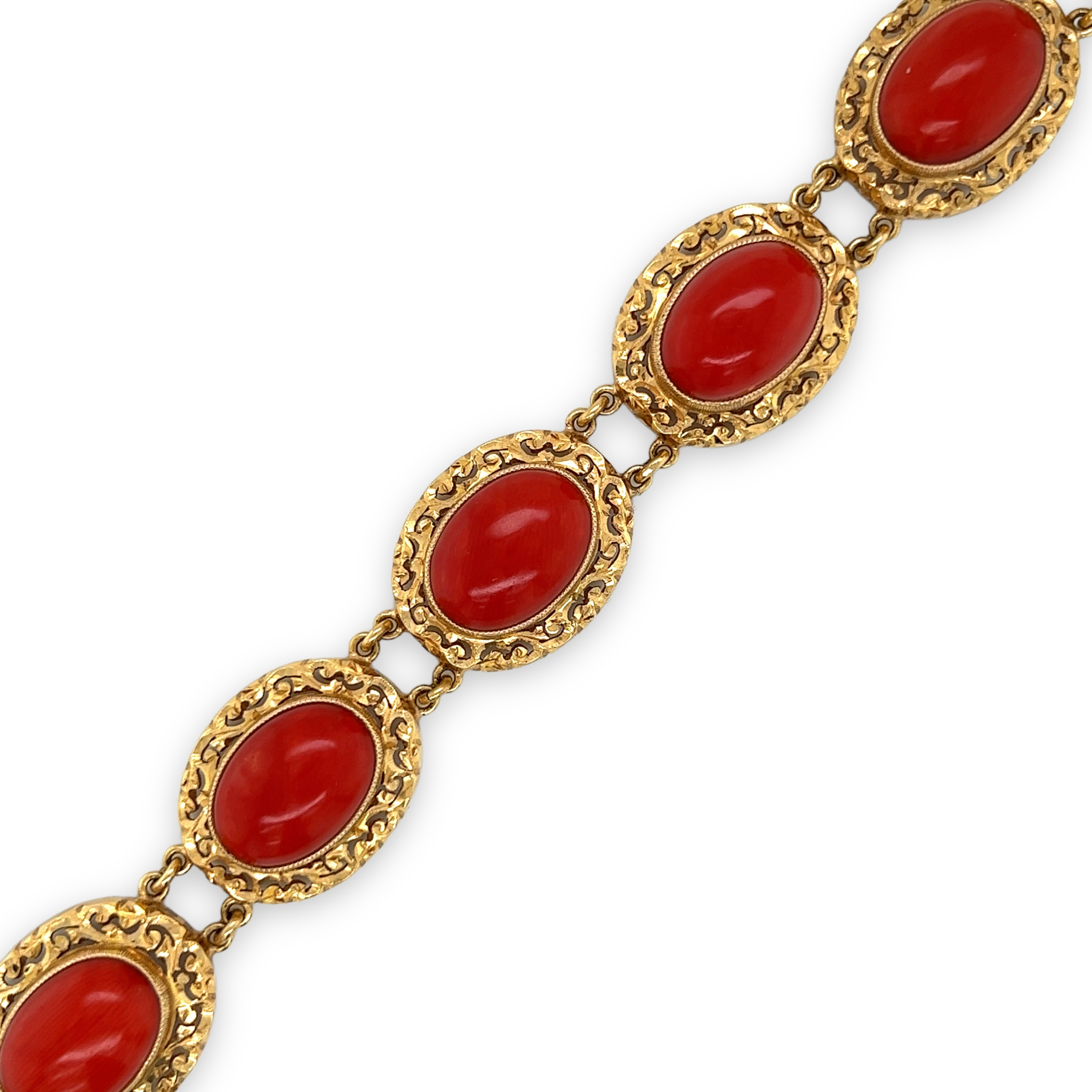 Italian Red Coral Bracelet - Wildsmith Jewellery Bracelets & Bangles