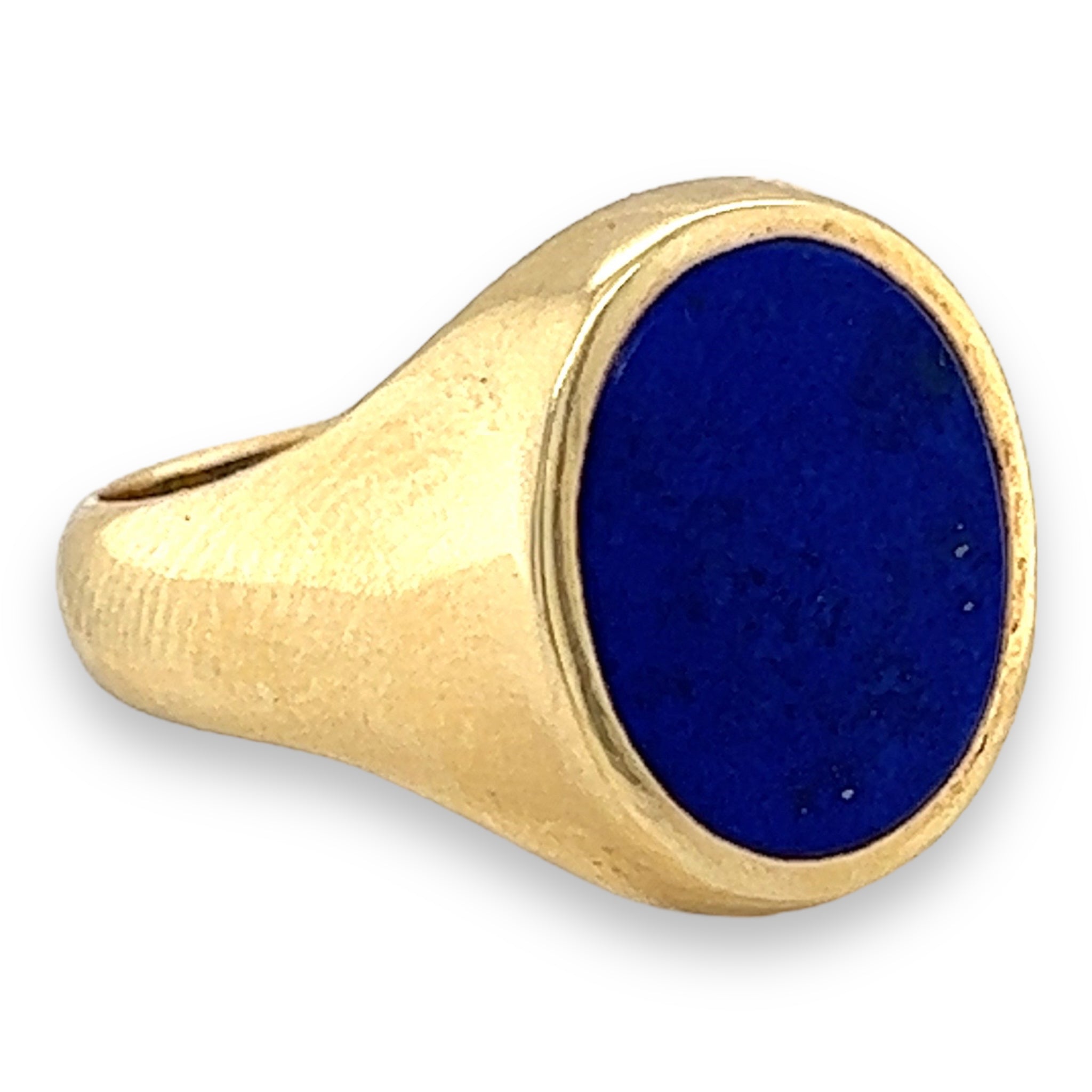 Lapis Lazuli Signet Ring, 14ct - Wildsmith Jewellery Rings