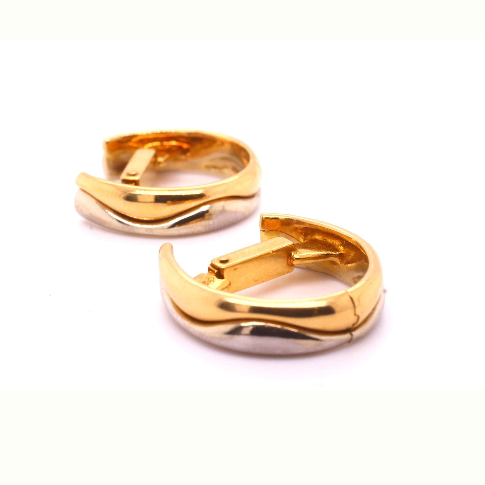 18ct Gold Cufflinks, Cartier Paris - Wildsmith Jewellery Cufflinks