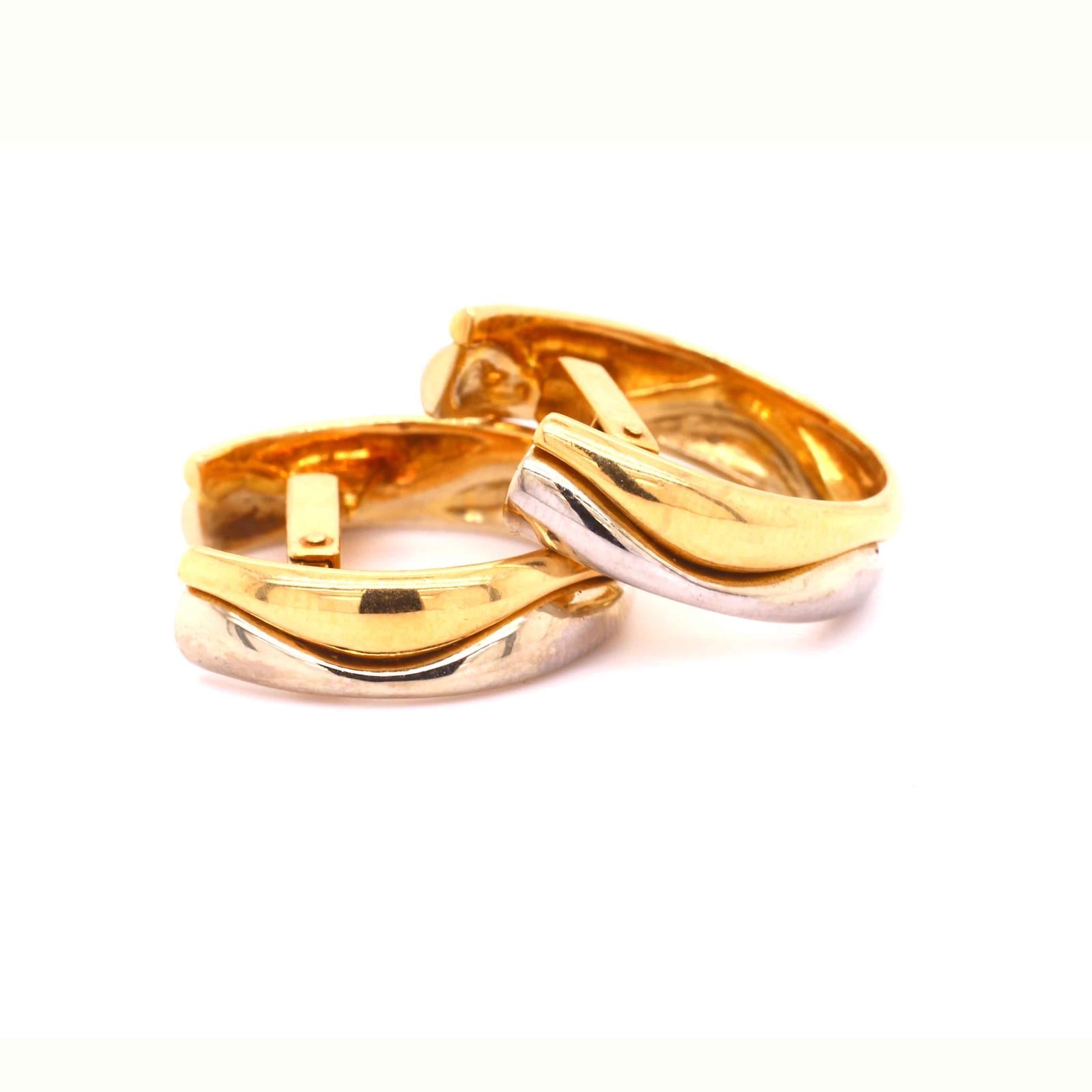 18ct Gold Cufflinks, Cartier Paris - Wildsmith Jewellery Cufflinks