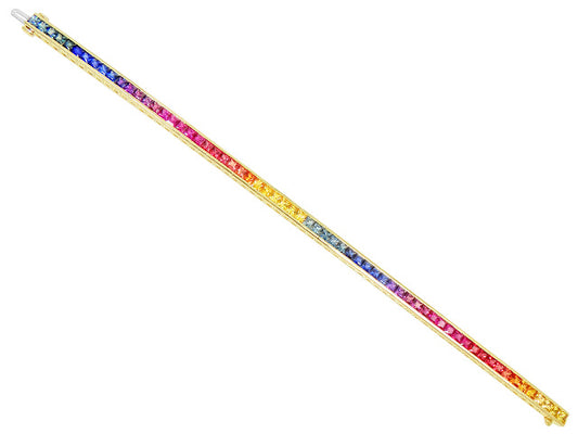 Rainbow Sapphire Bracelet - Wildsmith Jewellery Bracelets & Bangles