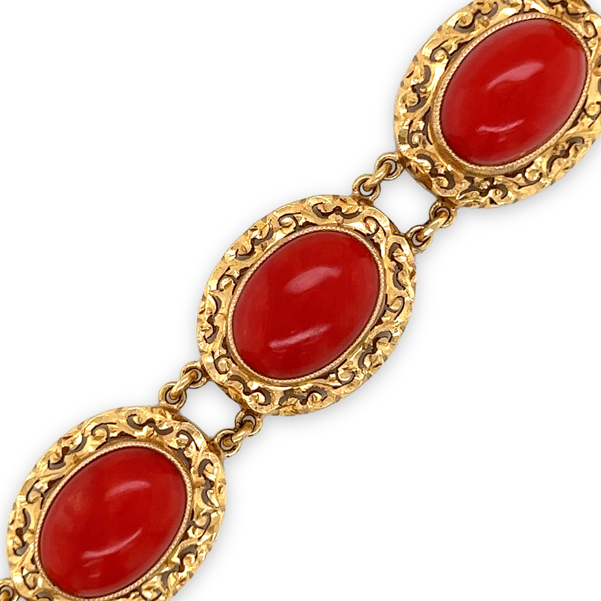 Italian Red Coral Bracelet - Wildsmith Jewellery Bracelets & Bangles