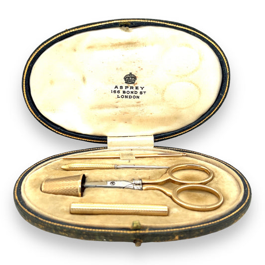 Antique Sewing Kit by Asprey & Co - Wildsmith Jewellery Sewing Kit