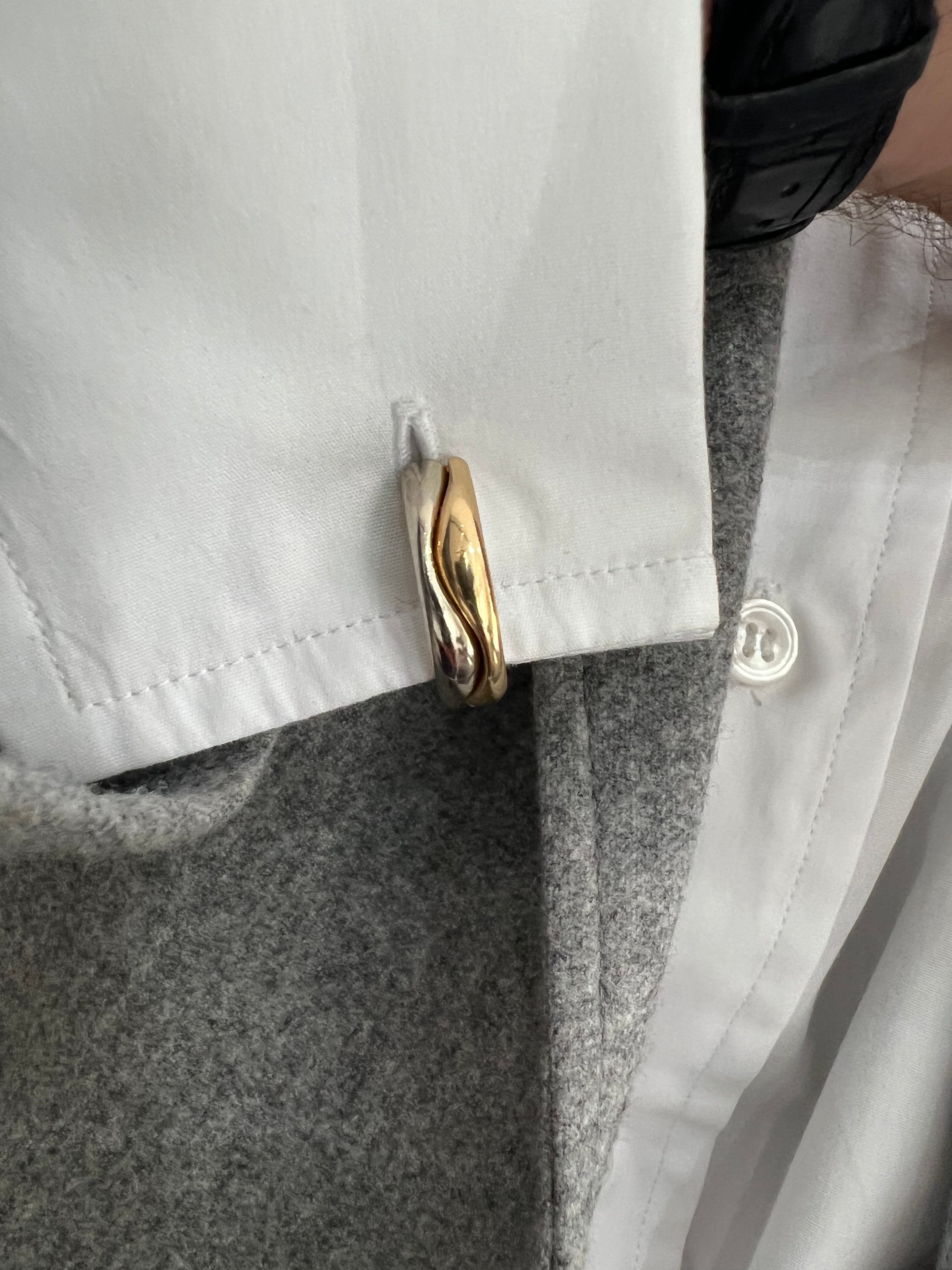 18ct Gold Cufflinks Cartier Paris