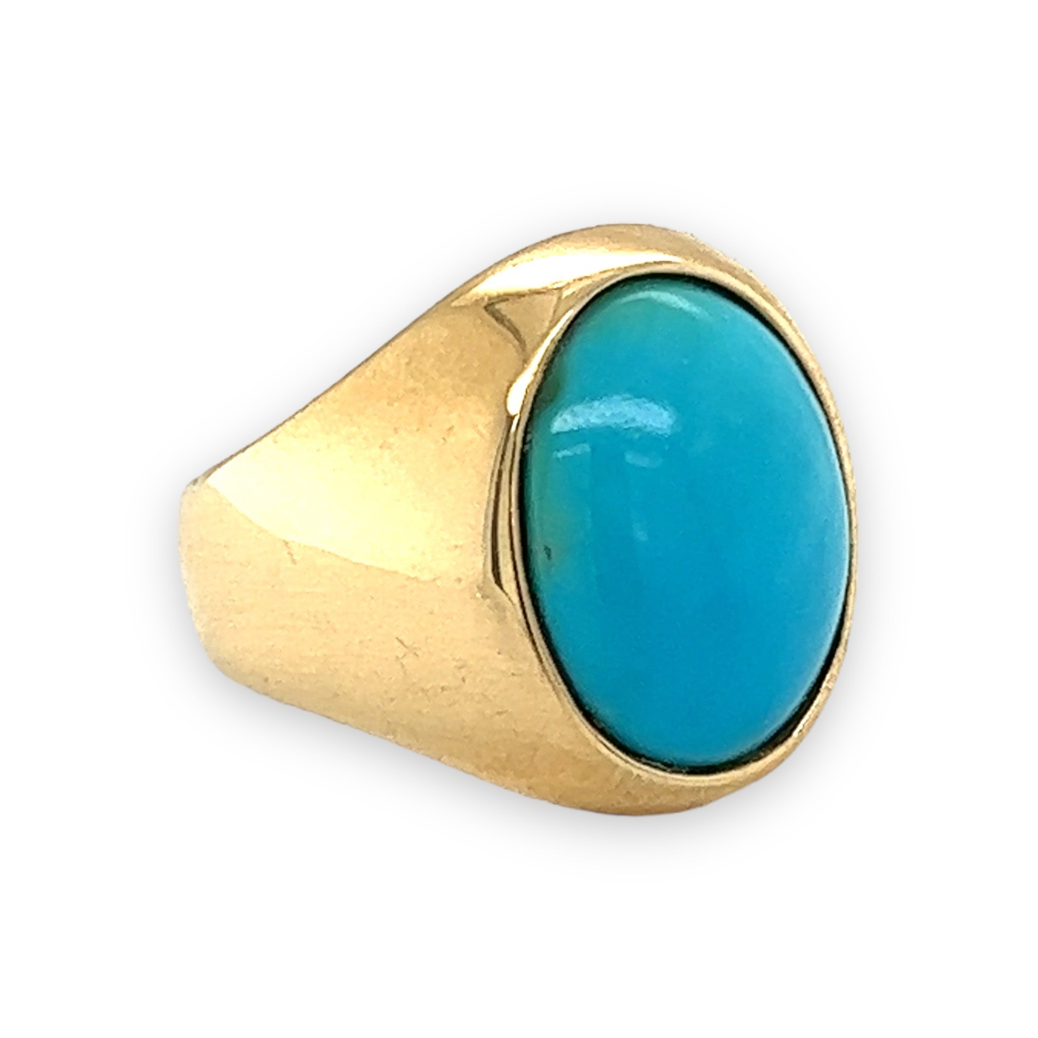 Gold & Turquoise Ring - Wildsmith Jewellery Rings