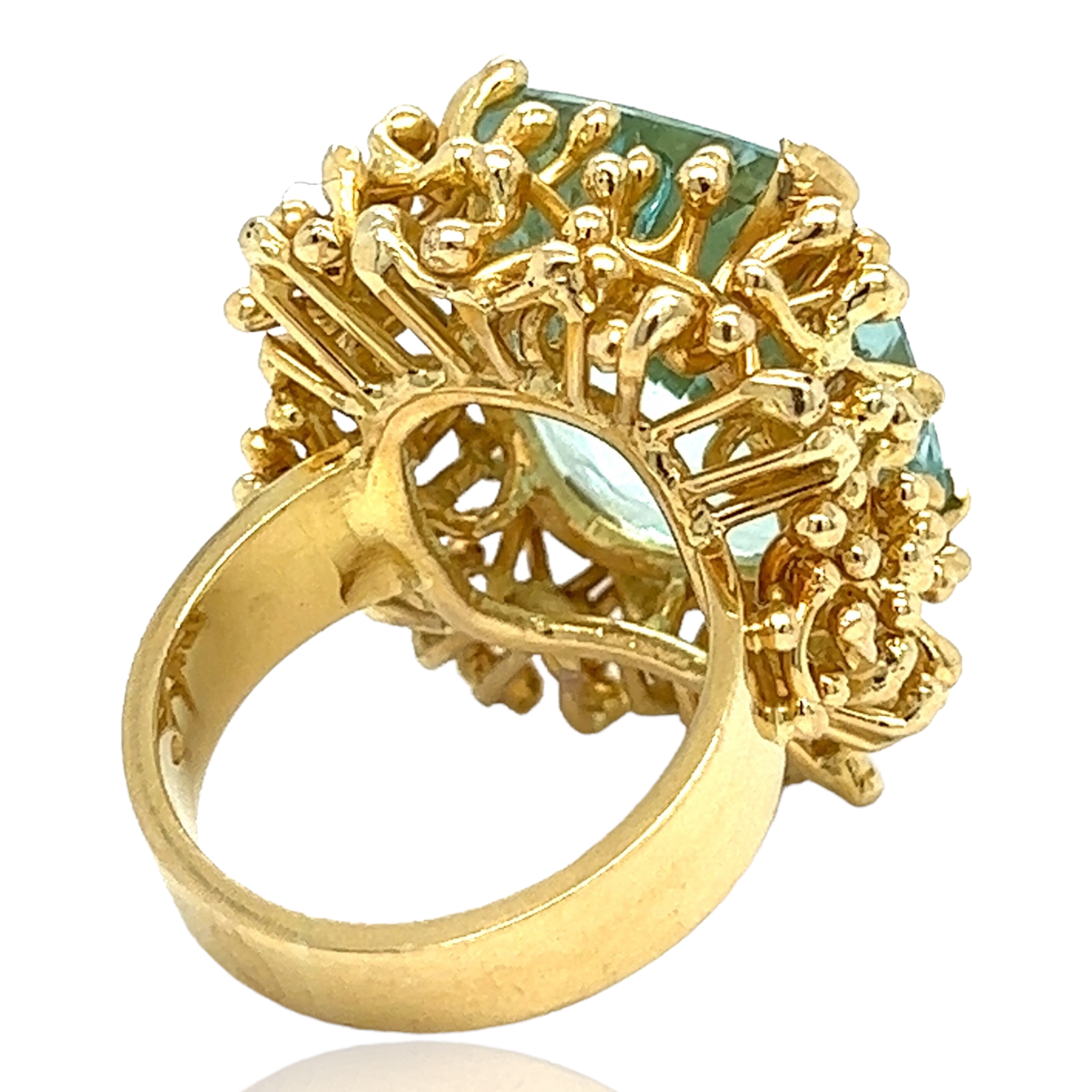 Alan Martin Gard Aquamarine Ring - Wildsmith Jewellery Rings