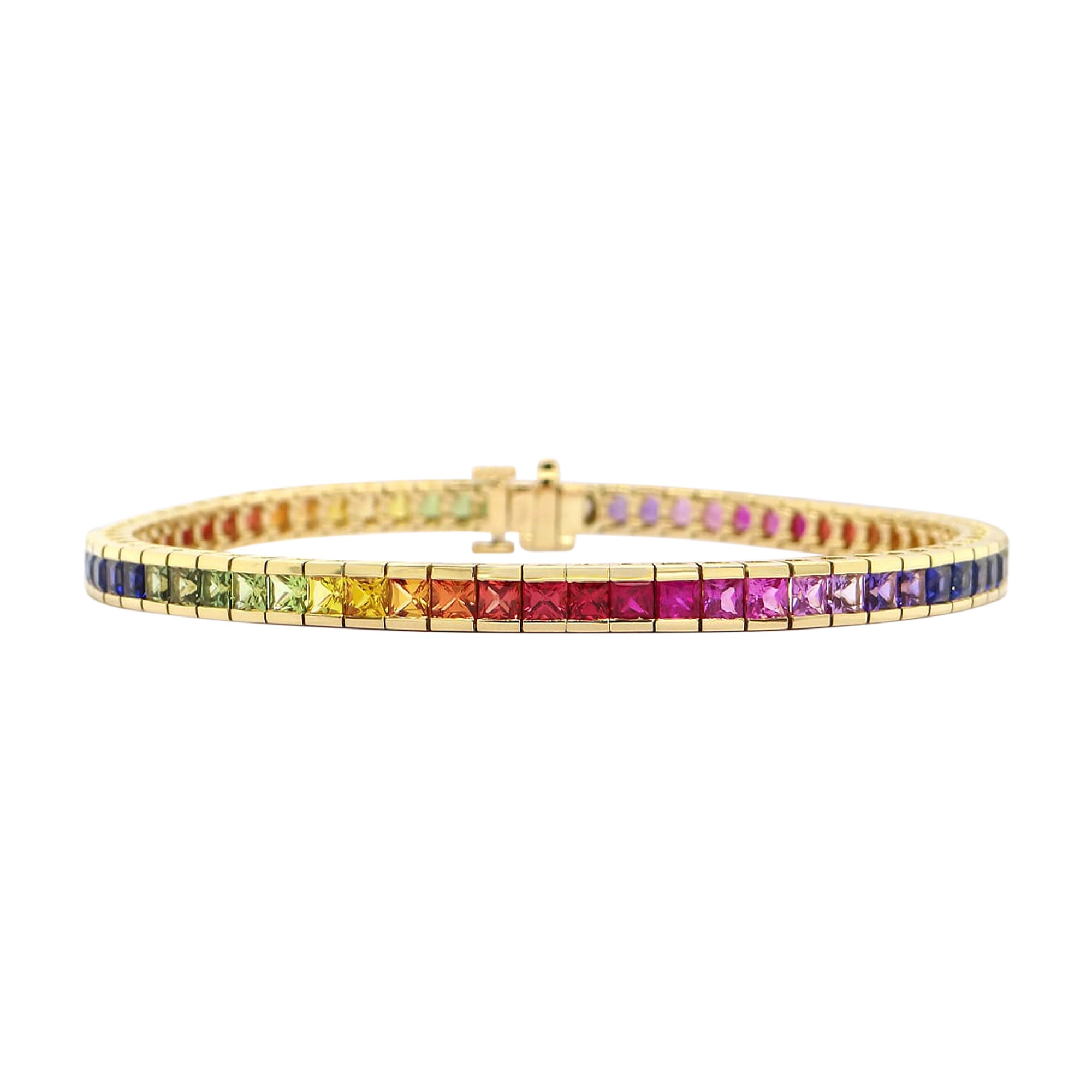 Rainbow Sapphire Bracelet - Wildsmith Jewellery Bracelets & Bangles