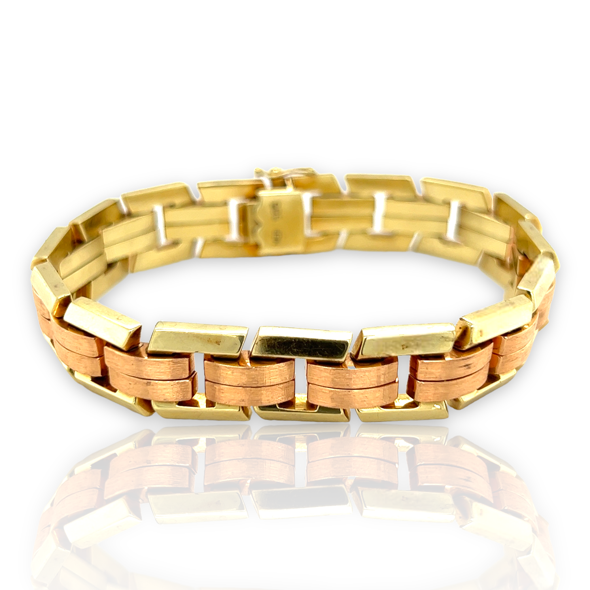 Yellow & Rose Gold Bracelet, 14ct - Wildsmith Jewellery Bracelets & Bangles