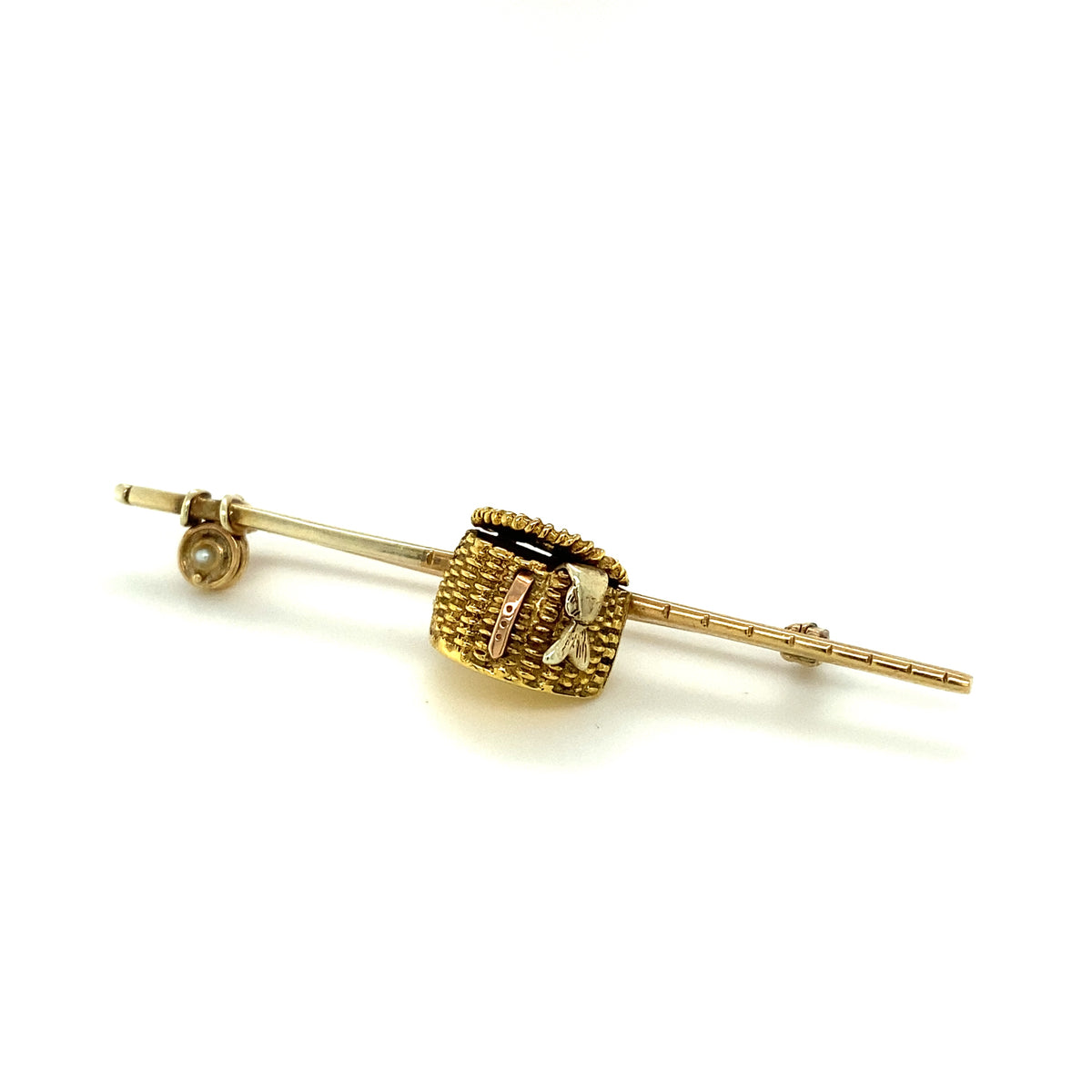 Fishing Rod Brooch