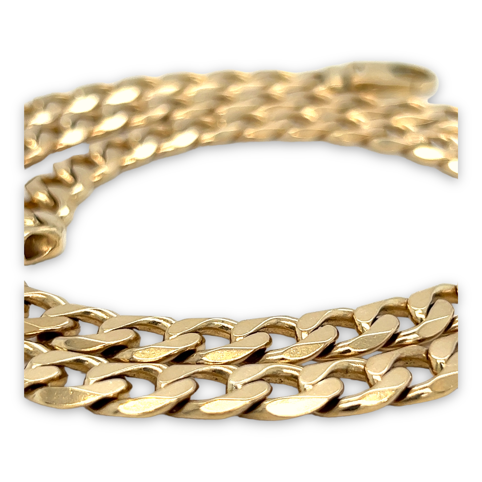 Gold Curb-Link Chain - Wildsmith Jewellery