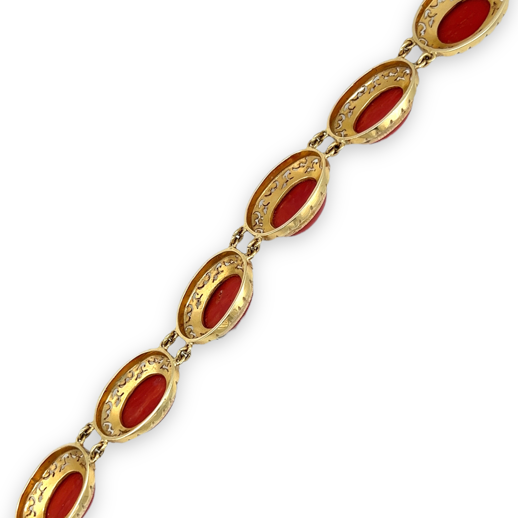 Italian Red Coral Bracelet - Wildsmith Jewellery Bracelets & Bangles