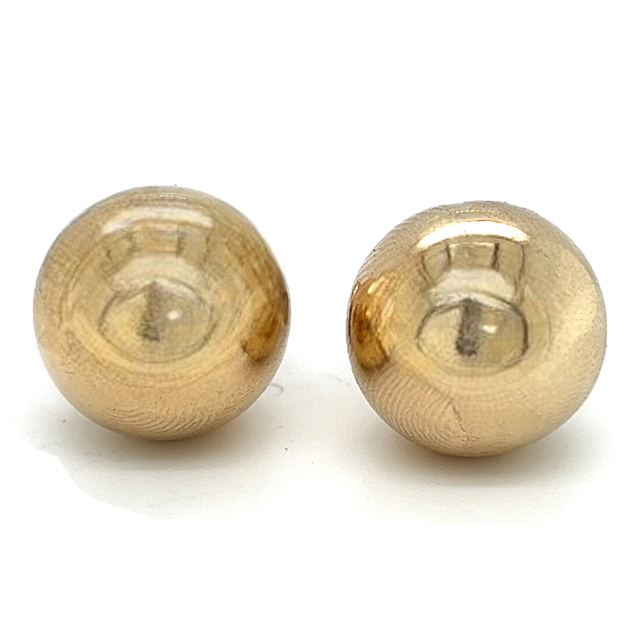 Large Gold Ball Earrings - Wildsmith Jewellery Earrings