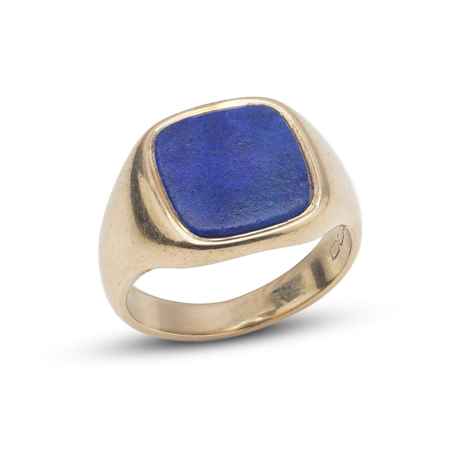 18ct Lapis Lazuli Signet Ring - Wildsmith Jewellery Rings