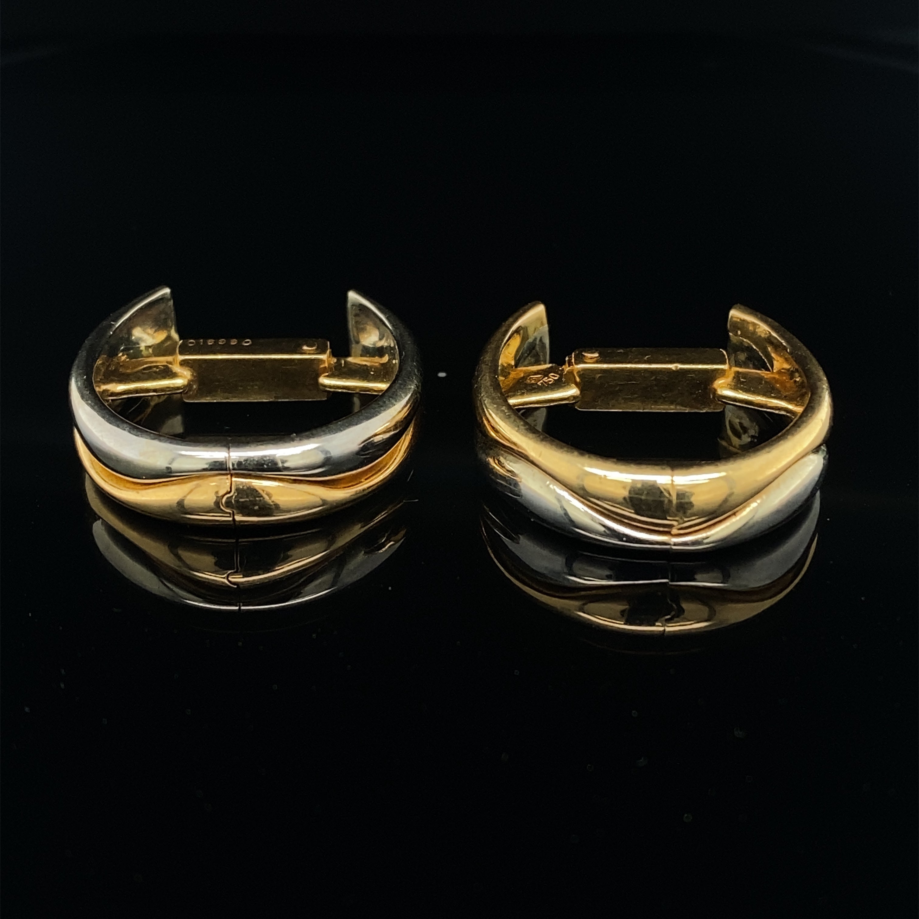 18ct Gold Cufflinks, Cartier Paris - Wildsmith Jewellery Cufflinks