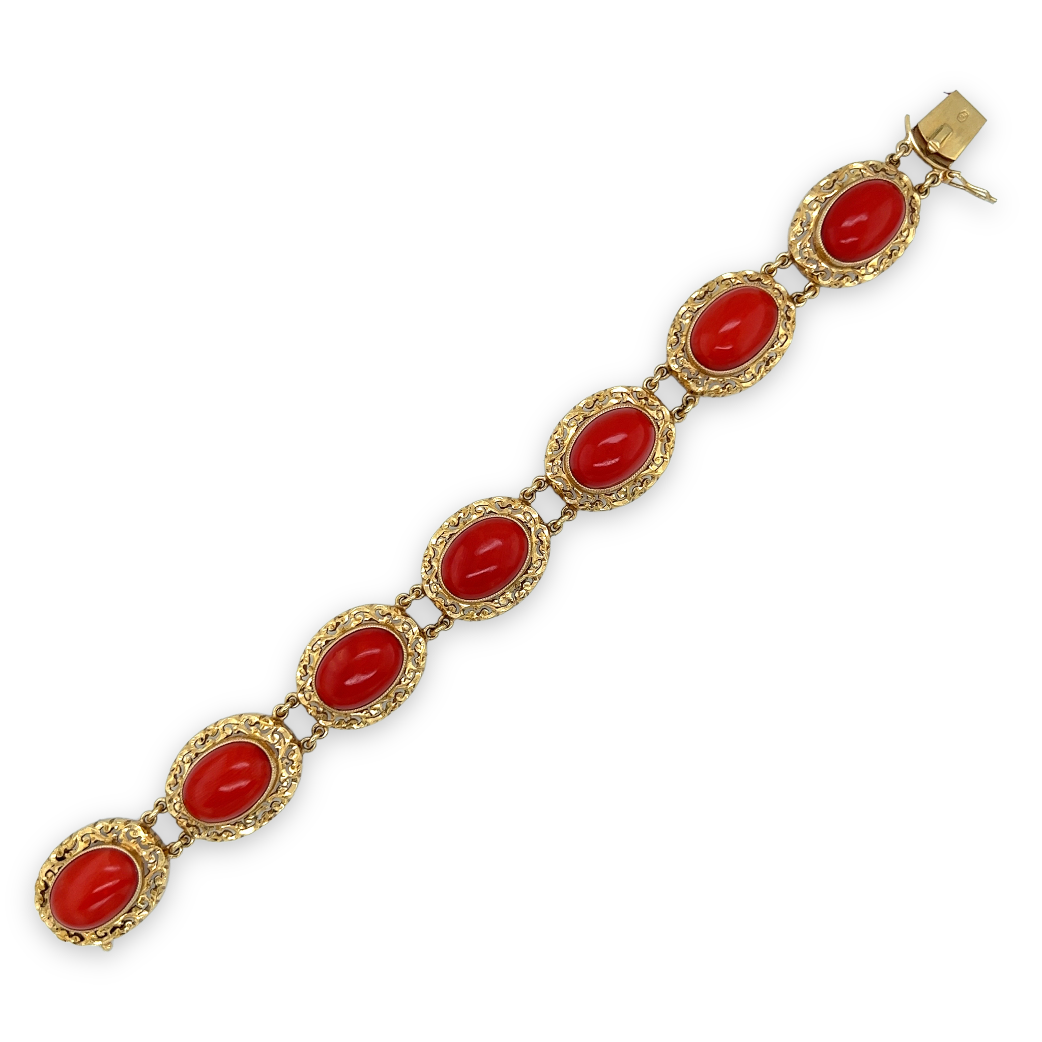 Italian Red Coral Bracelet - Wildsmith Jewellery Bracelets & Bangles