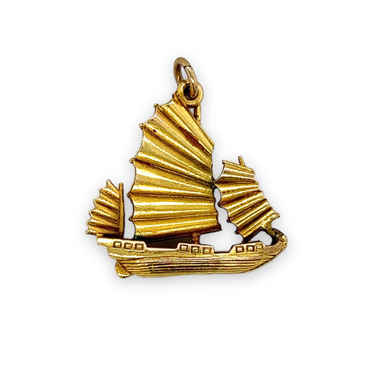 Chinese Junk Ship Charm - Wildsmith Jewellery Charms & Pendants