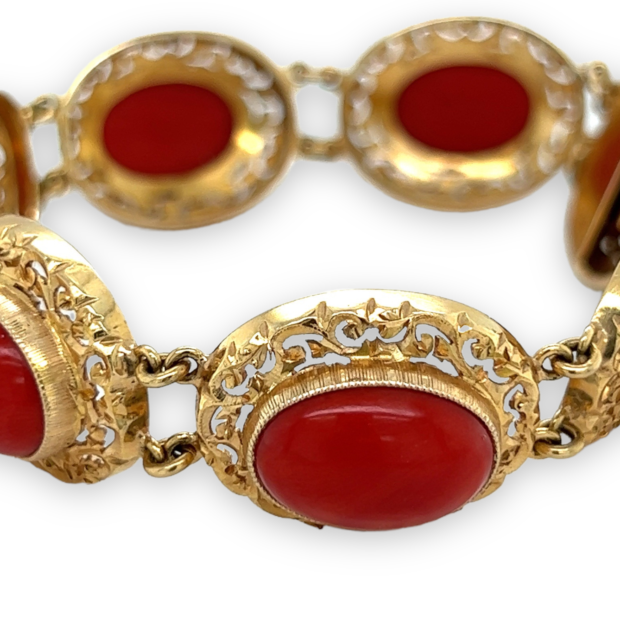 Italian Red Coral Bracelet - Wildsmith Jewellery Bracelets & Bangles